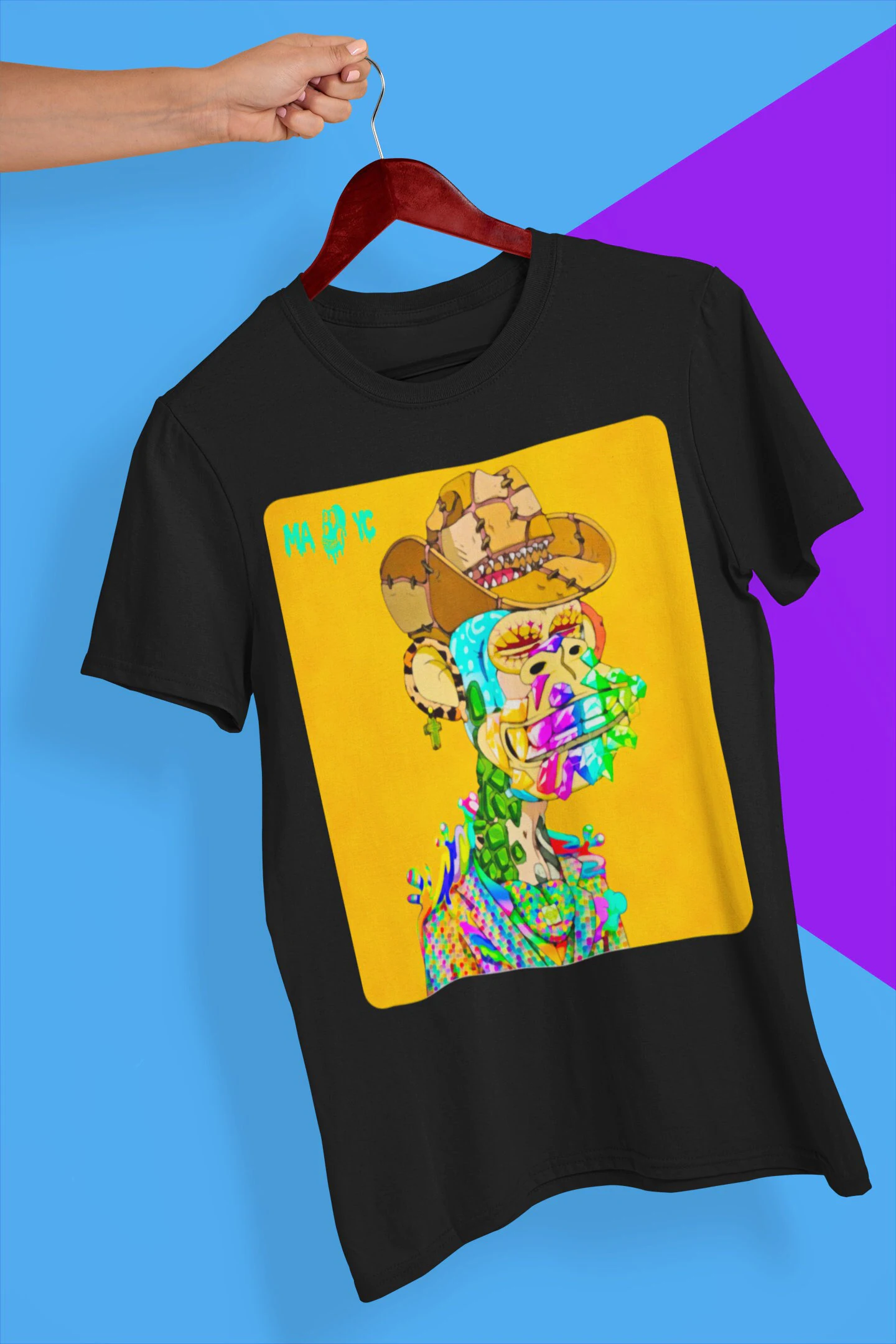 Mayc Mutant Ape Yacht Club Nft Fan Halloween Unisex T-Shirt Mayc Mutant Ape Yacht Club Nft Fan Halloween Unisex T-Shirt
