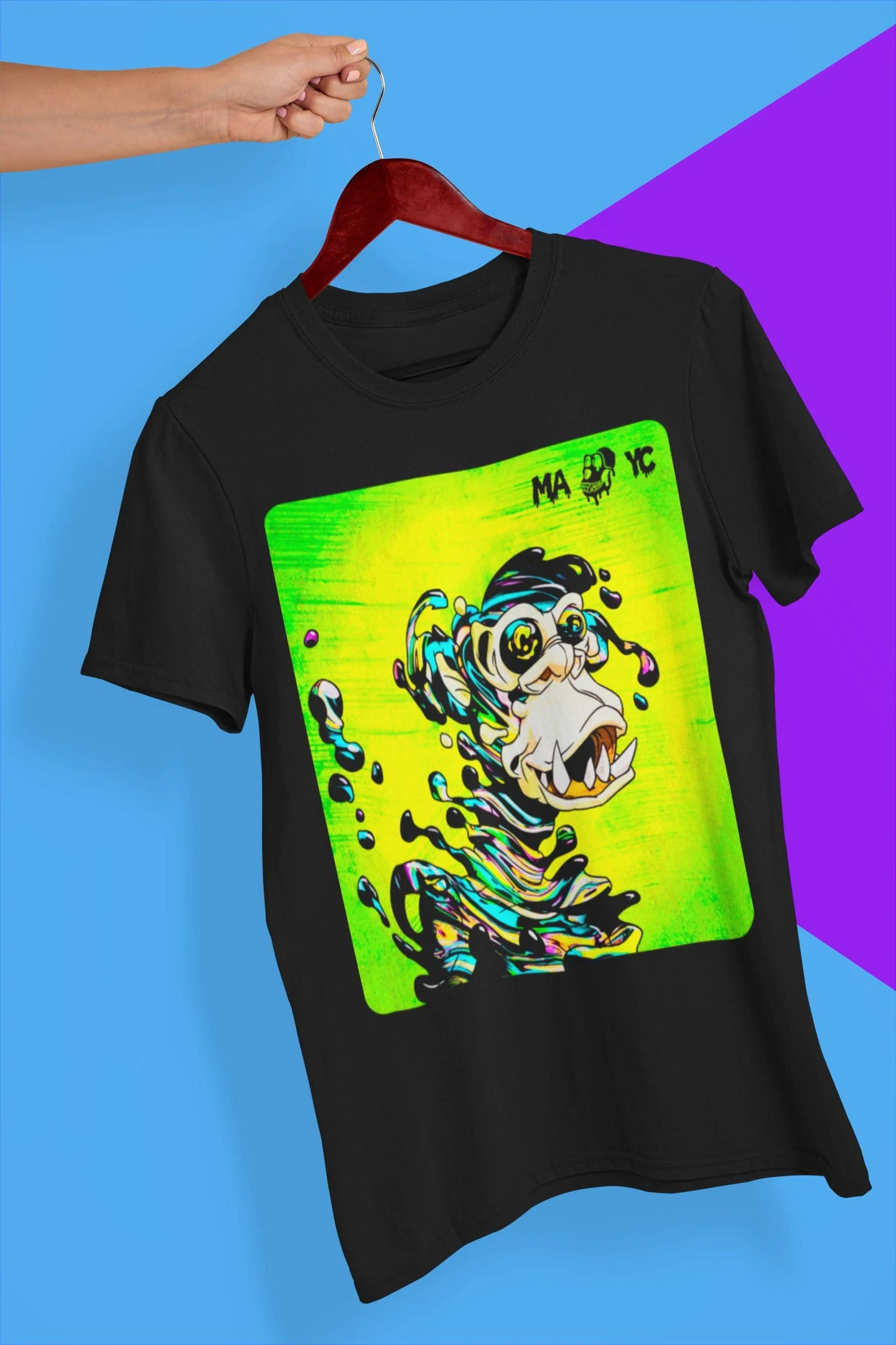 Mayc Nft Fan Mutant Ape Inspired Halloween Unisex T-Shirt Mayc Nft Fan Mutant Ape Inspired Halloween Unisex T-Shirt