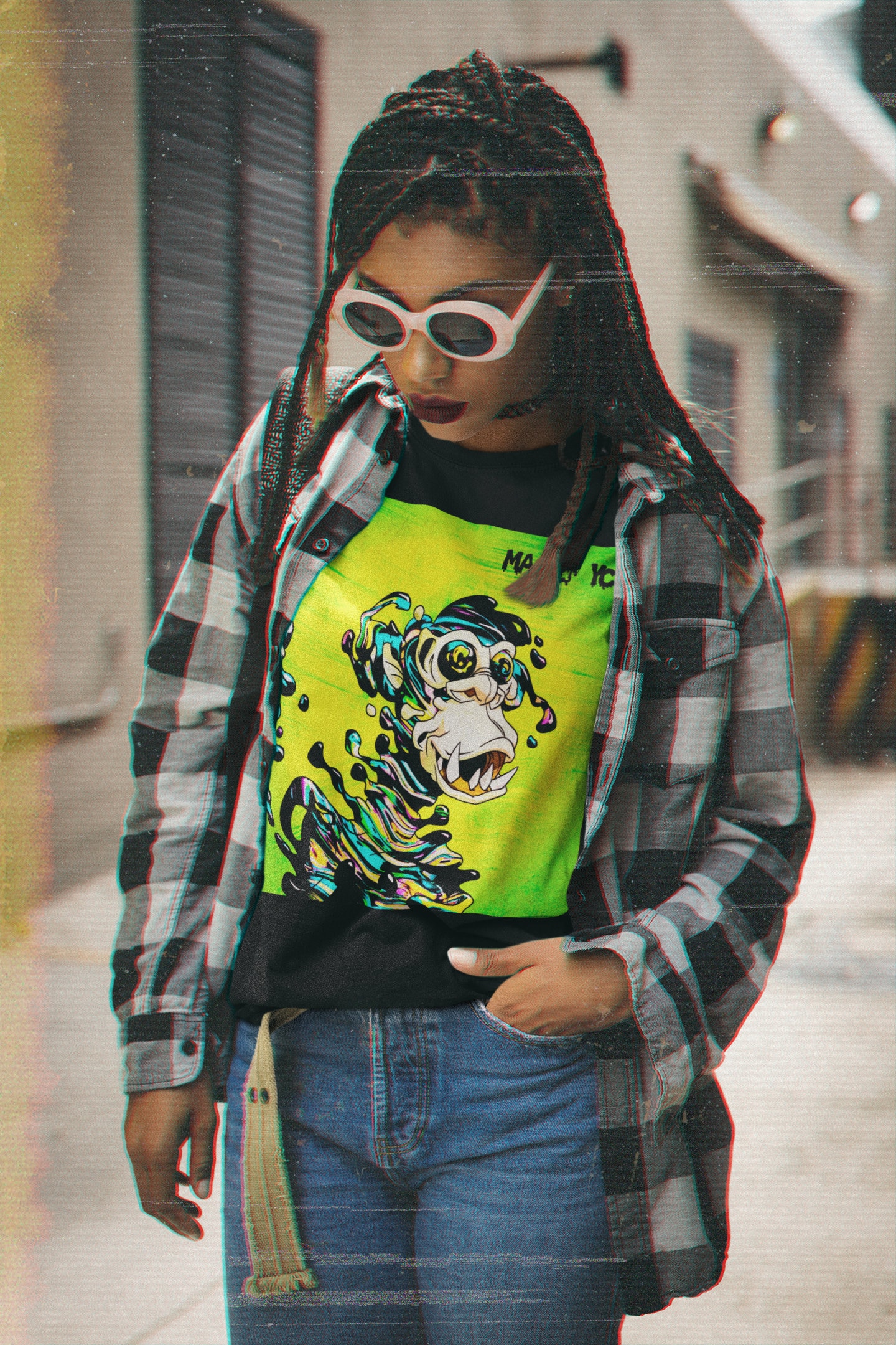 Mayc Nft Fan Mutant Ape Inspired Halloween Unisex T-Shirt Mayc Nft Fan Mutant Ape Inspired Halloween Unisex T-Shirt