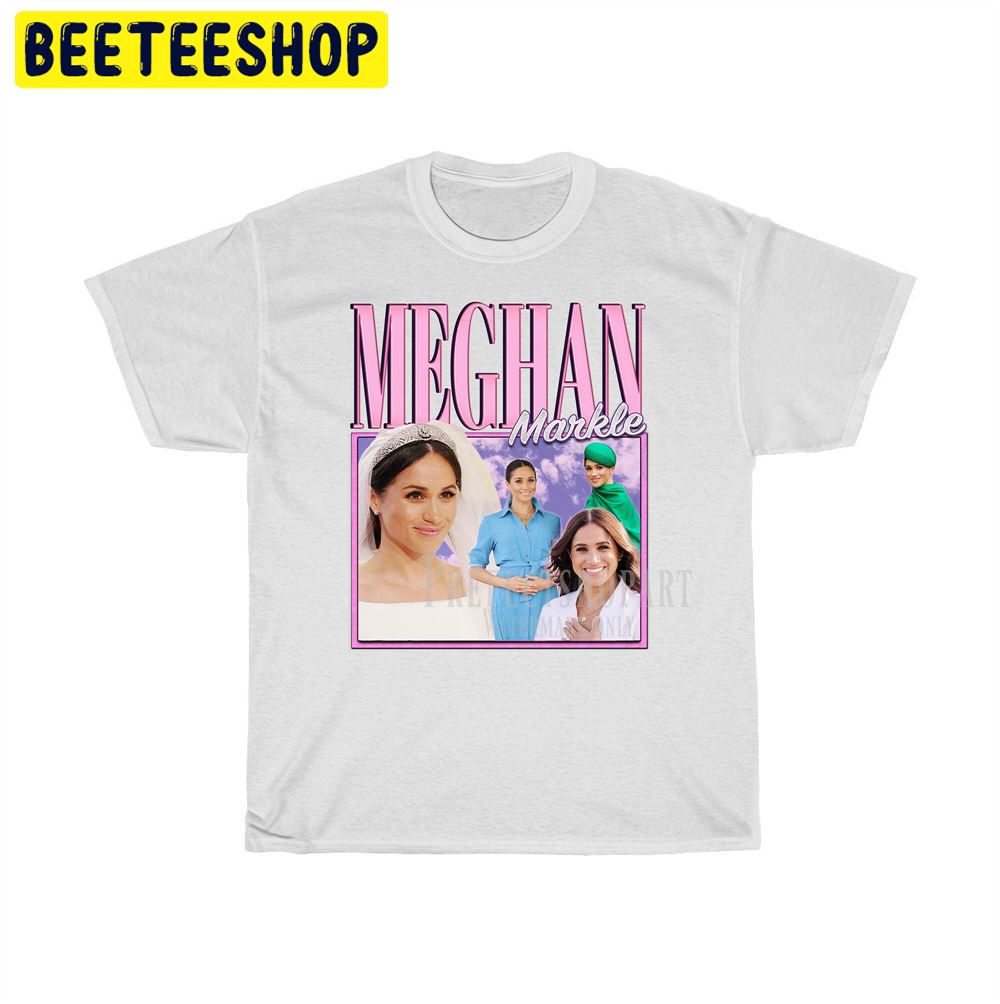 Meghan Markle Retro Vintage Art Unisex T-Shirt Meghan Markle Retro Vintage Art Unisex T-Shirt