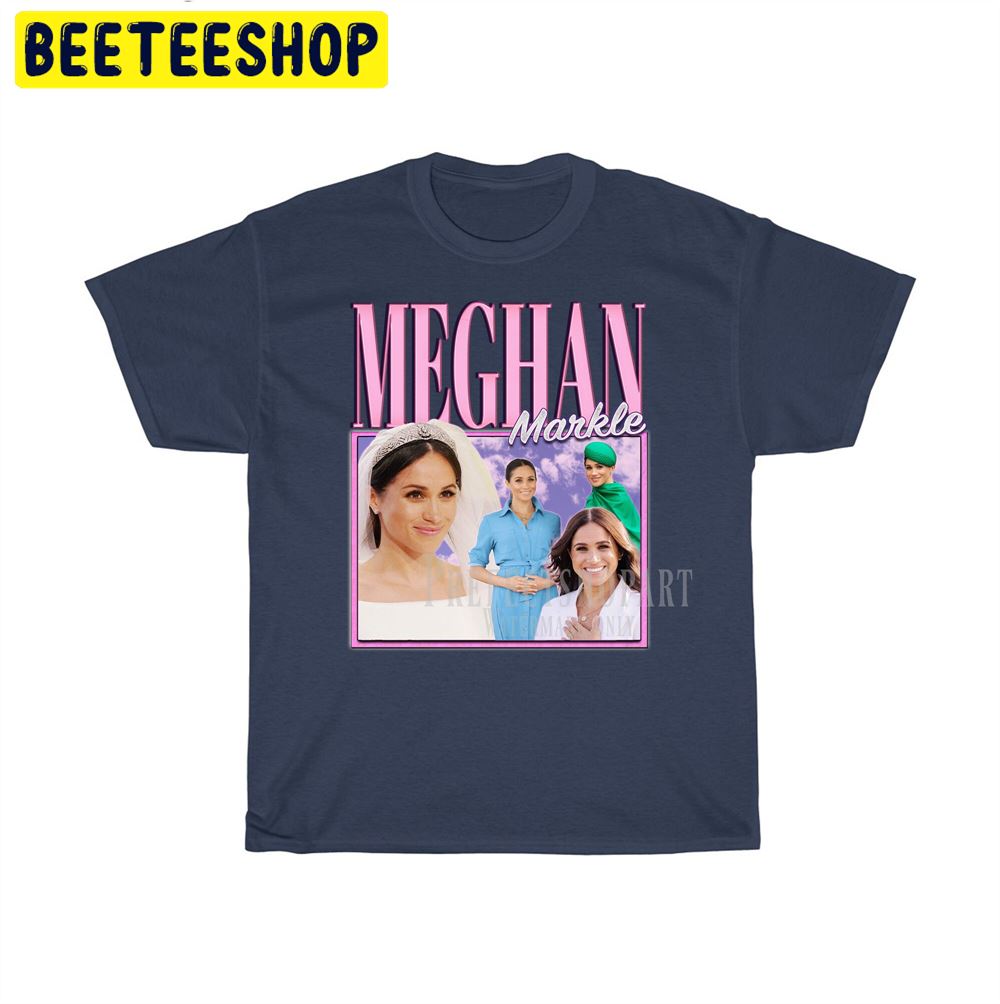 Meghan Markle Retro Vintage Art Unisex T-Shirt Meghan Markle Retro Vintage Art Unisex T-Shirt