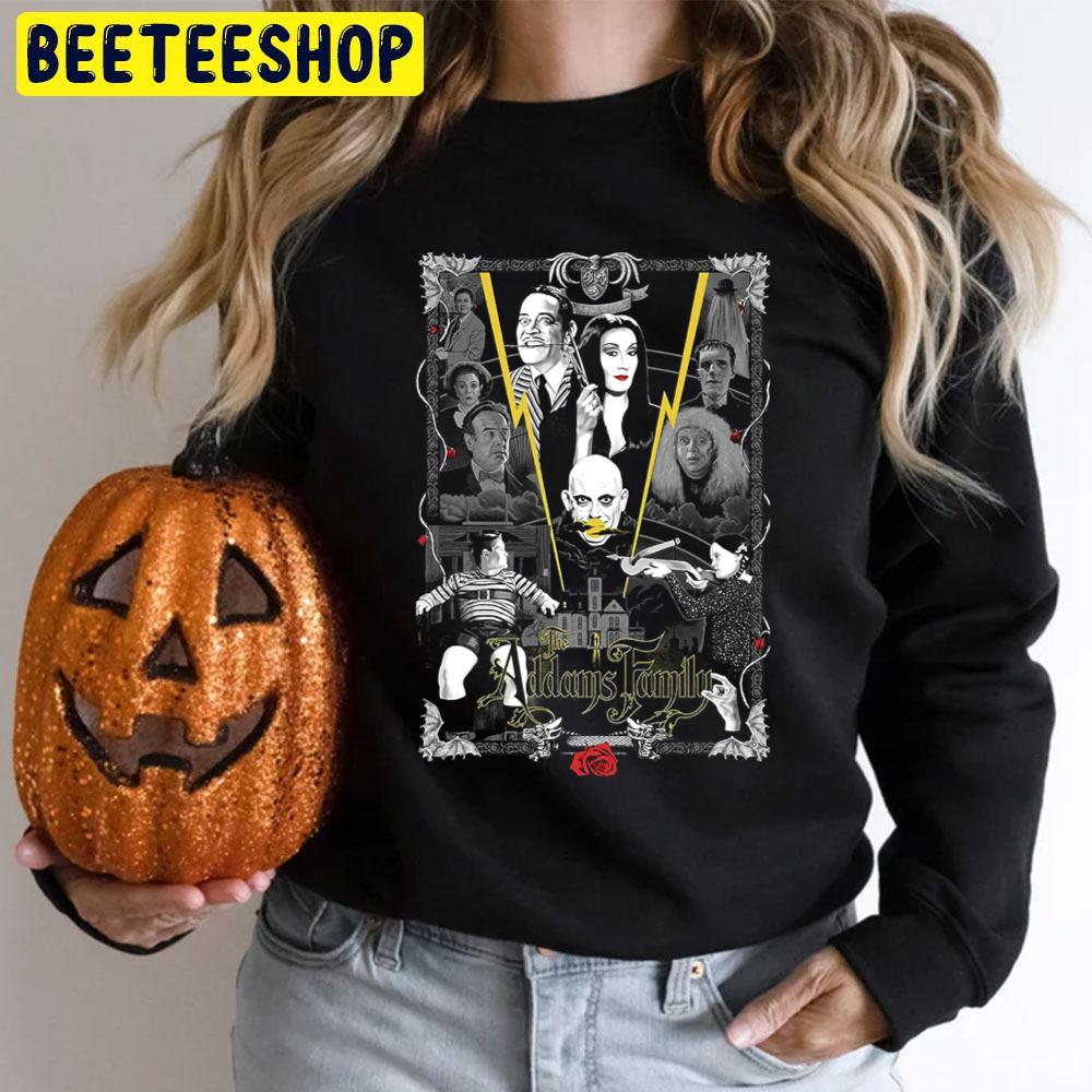 Member The Addams Family Image Retro Halloween Unisex T-Shirt Member The Addams Family Image Retro Halloween Unisex T-Shirt