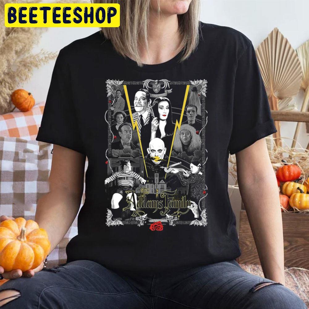 Member The Addams Family Image Retro Halloween Unisex T-Shirt Member The Addams Family Image Retro Halloween Unisex T-Shirt