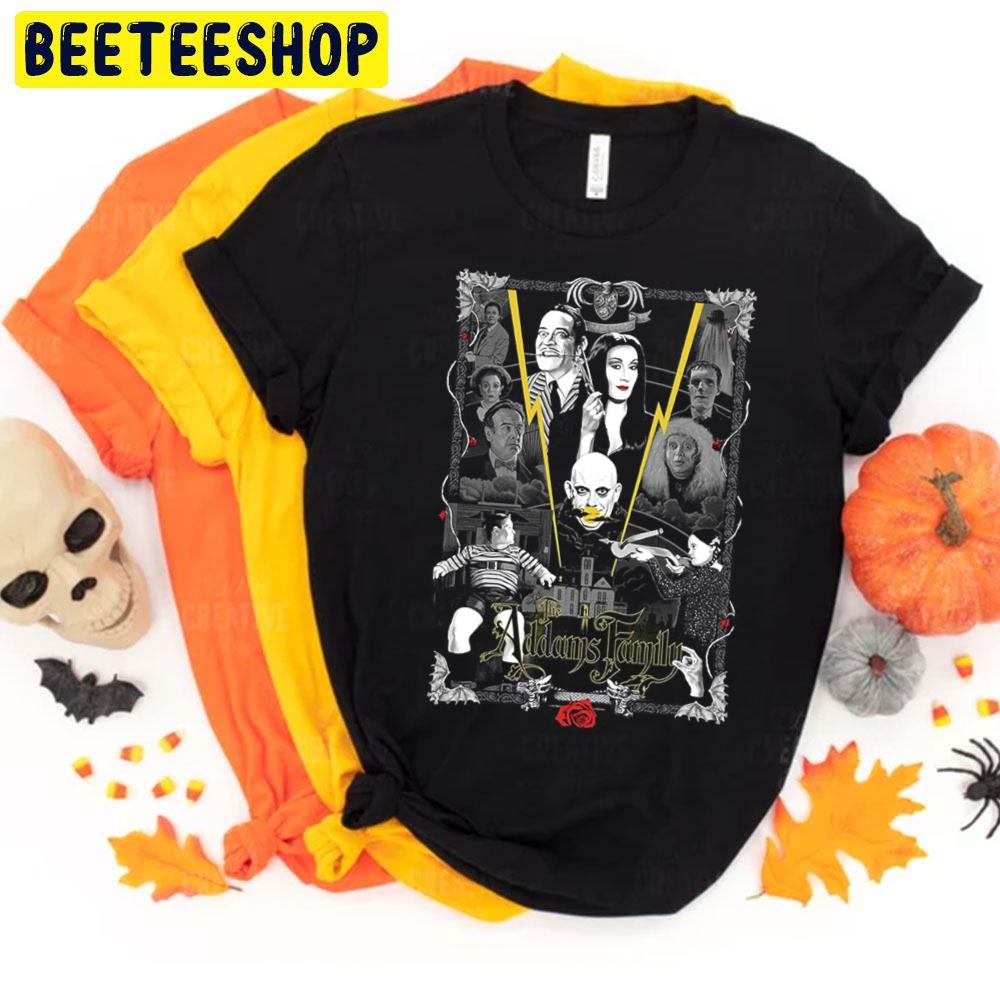 Member The Addams Family Image Retro Halloween Unisex T-Shirt Member The Addams Family Image Retro Halloween Unisex T-Shirt