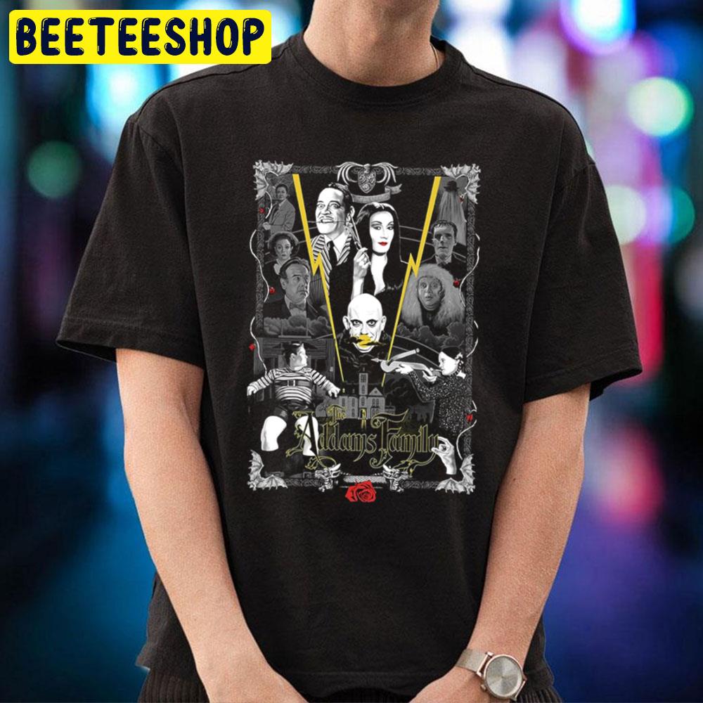 Member The Addams Family Image Retro Halloween Unisex T-Shirt Member The Addams Family Image Retro Halloween Unisex T-Shirt
