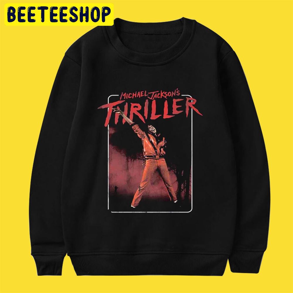 Michael Jackson Thriller Logo Zombie Official Unisex T-Shirt Michael Jackson Thriller Logo Zombie Official Unisex T-Shirt