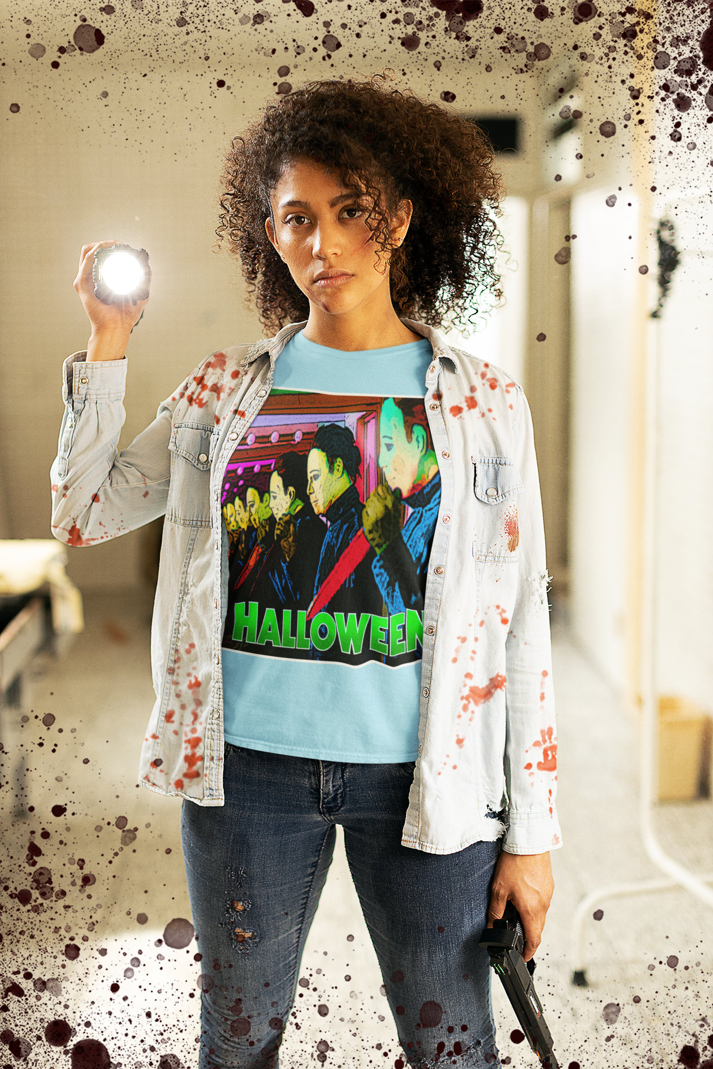 Michael Myers Halloween Movie Halloween Unisex T-Shirt Michael Myers Halloween Movie Halloween Unisex T-Shirt