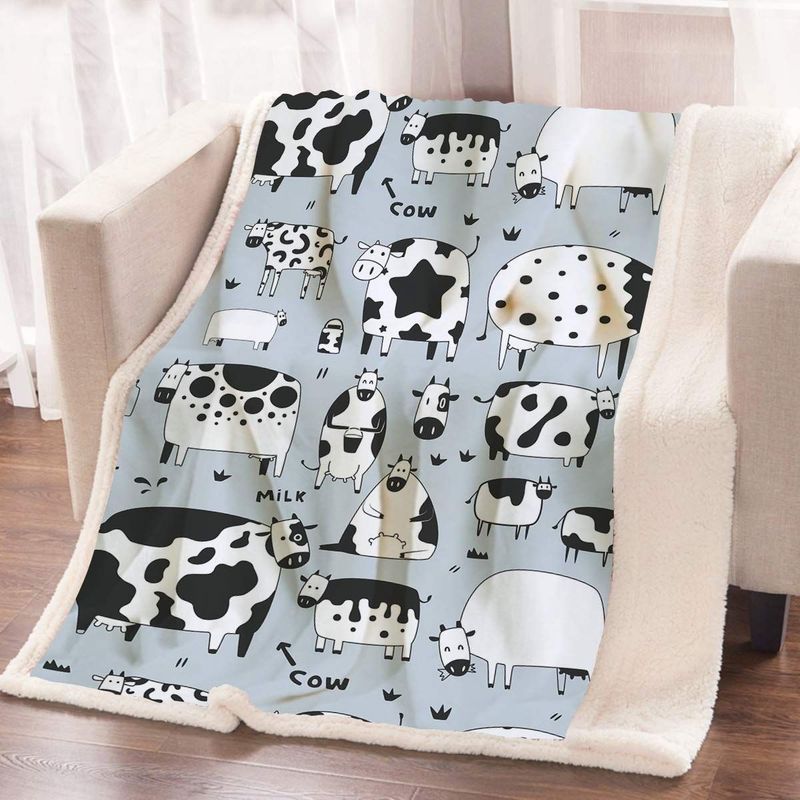 Milk Cow Premium Comfy Sofa Throw Blanket Milk Cow Premium Comfy Sofa Throw Blanket