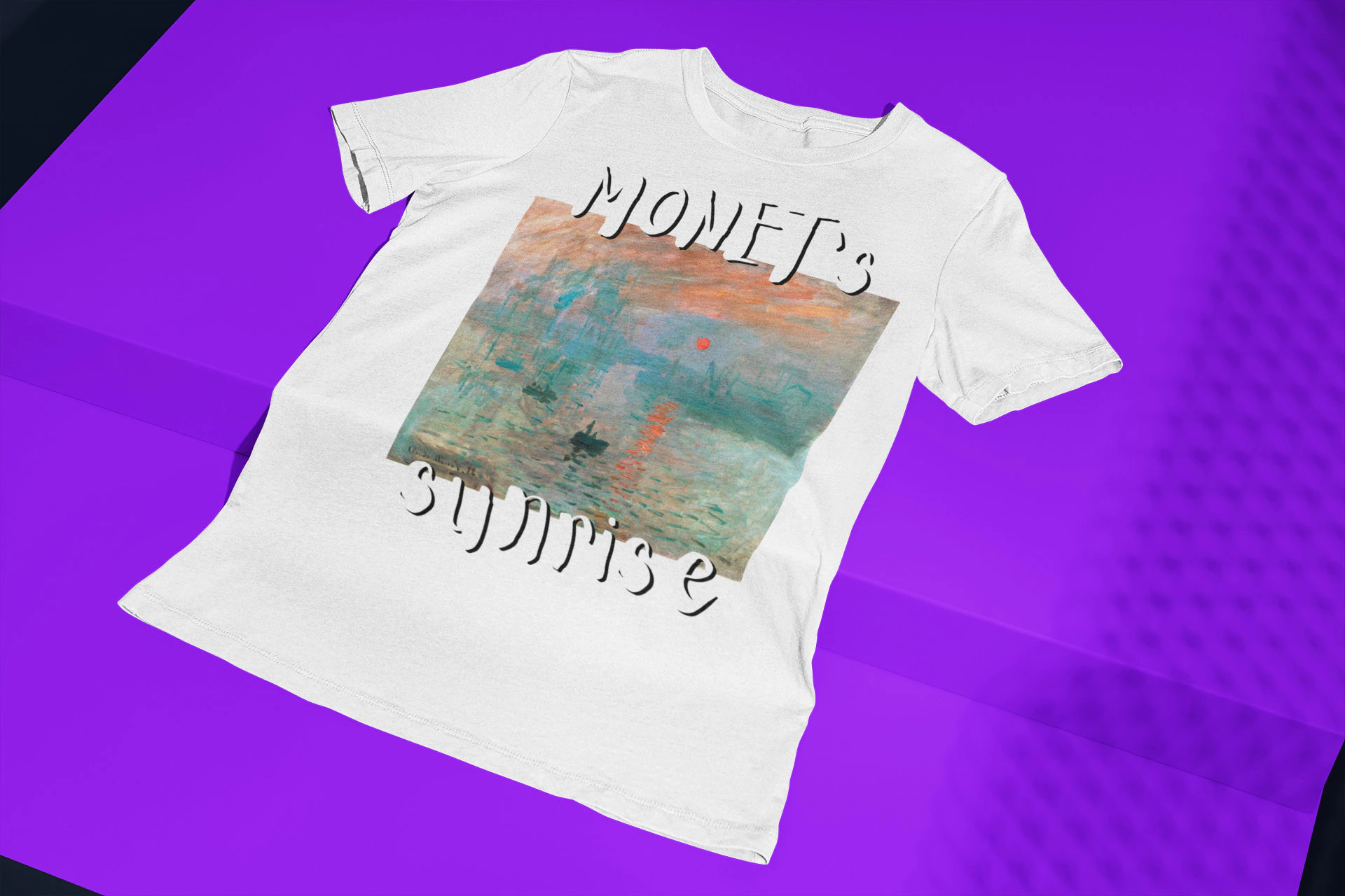Monet Sunrise Halloween Unisex T-Shirt Monet Sunrise Halloween Unisex T-Shirt