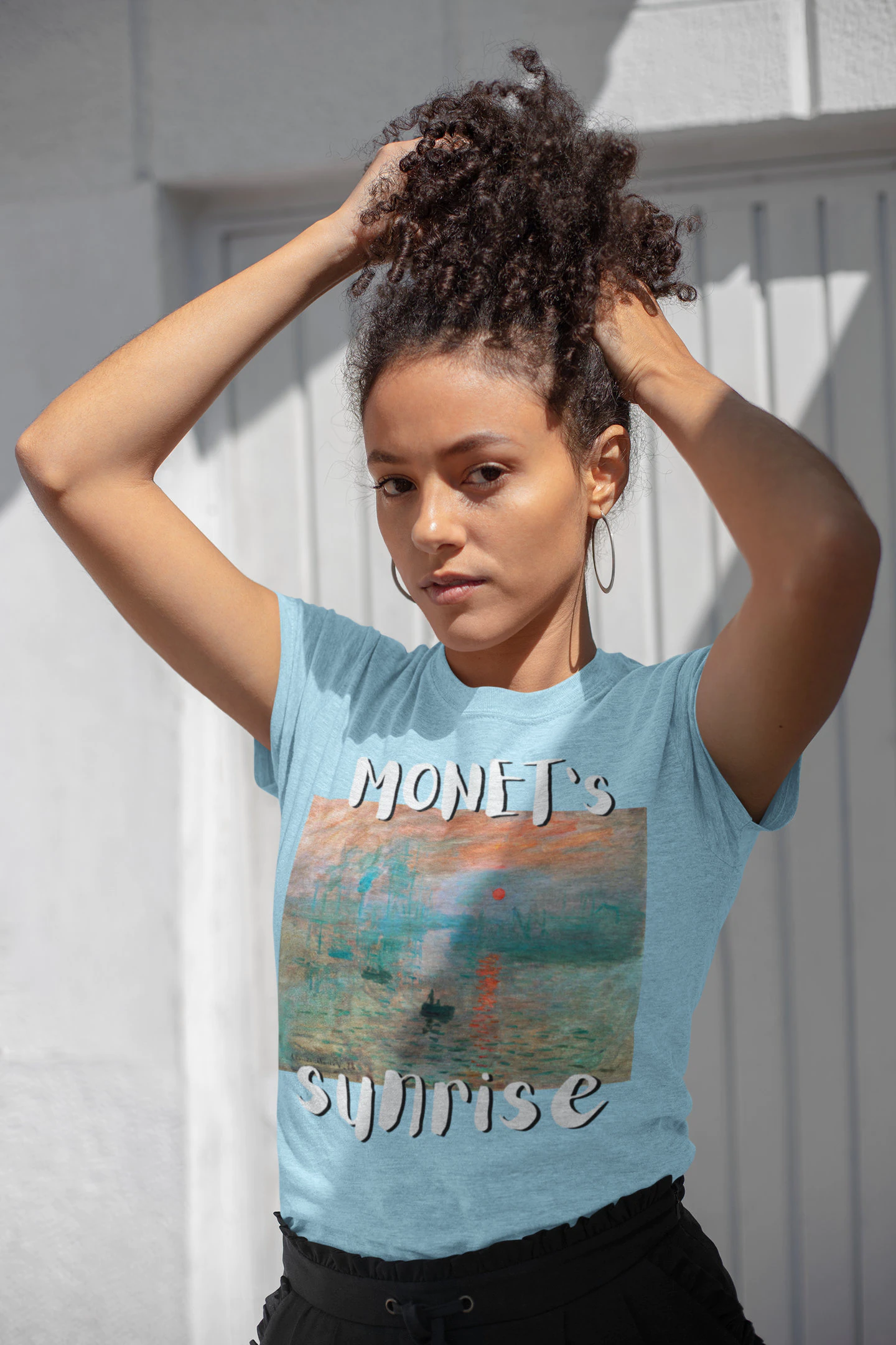 Monet Sunrise Halloween Unisex T-Shirt Monet Sunrise Halloween Unisex T-Shirt