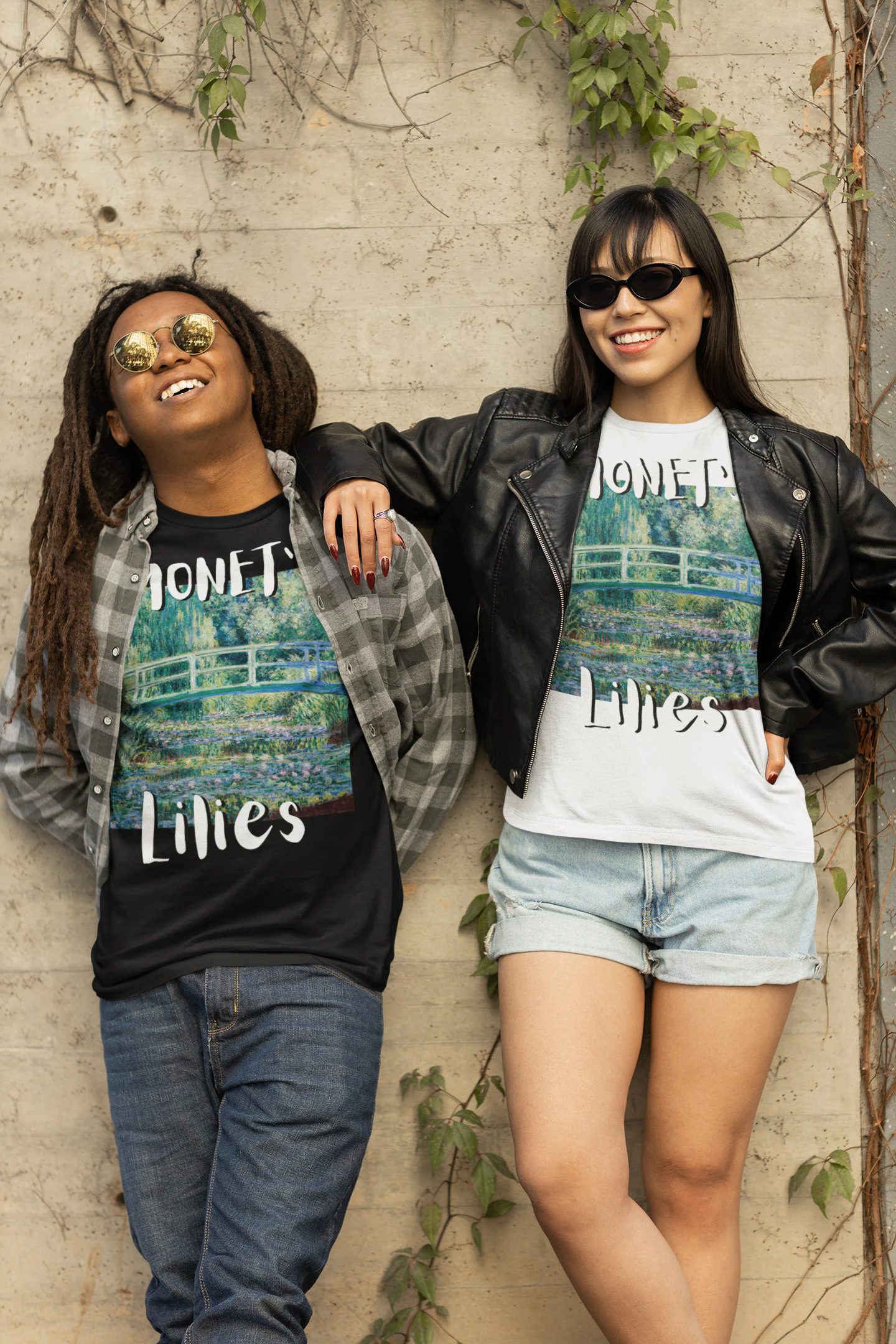 Monet Water Lilies Halloween Unisex T-Shirt Monet Water Lilies Halloween Unisex T-Shirt