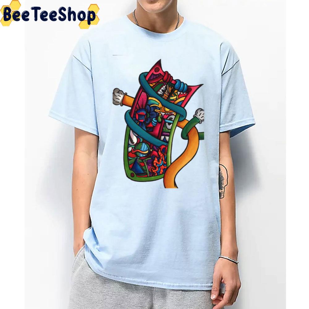 Money Doodle Digital Art Unisex T-Shirt Money Doodle Digital Art Unisex T-Shirt