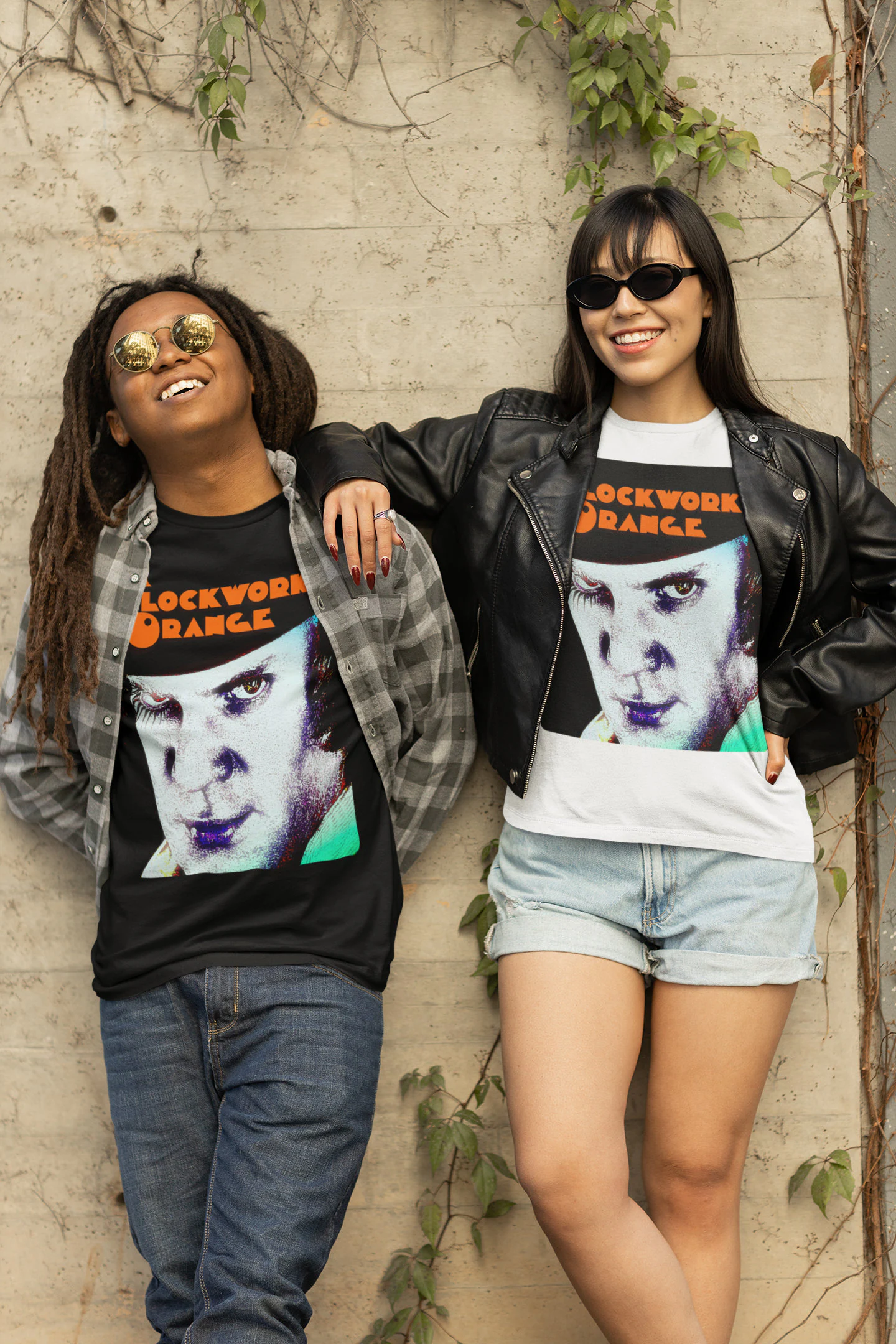Movie Fan Art A Clockwork Orange Soft Halloween Unisex T-Shirt Movie Fan Art A Clockwork Orange Soft Halloween Unisex T-Shirt