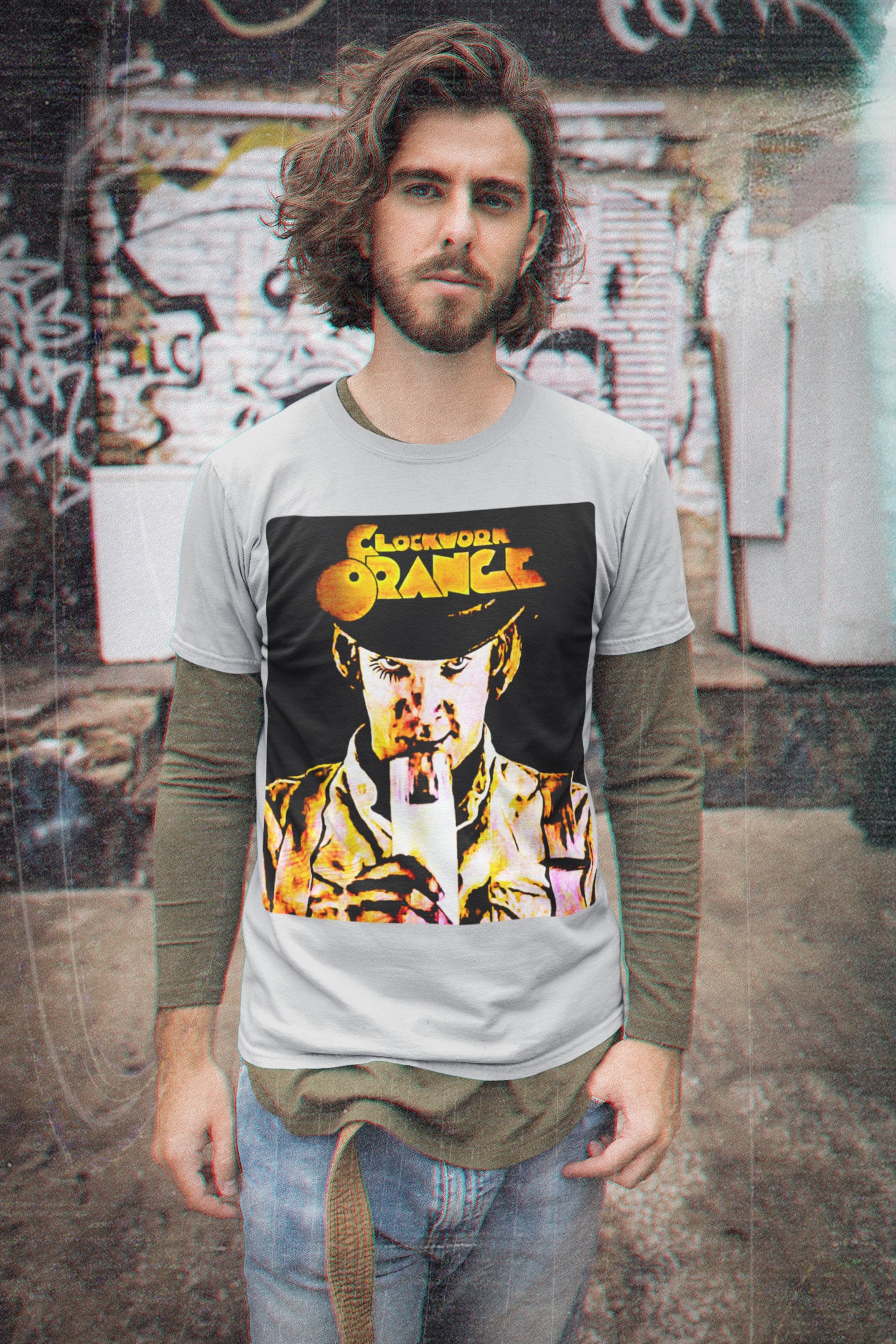 Movie Poster A Clockwork Orange Soft Halloween Unisex T-Shirt Movie Poster A Clockwork Orange Soft Halloween Unisex T-Shirt