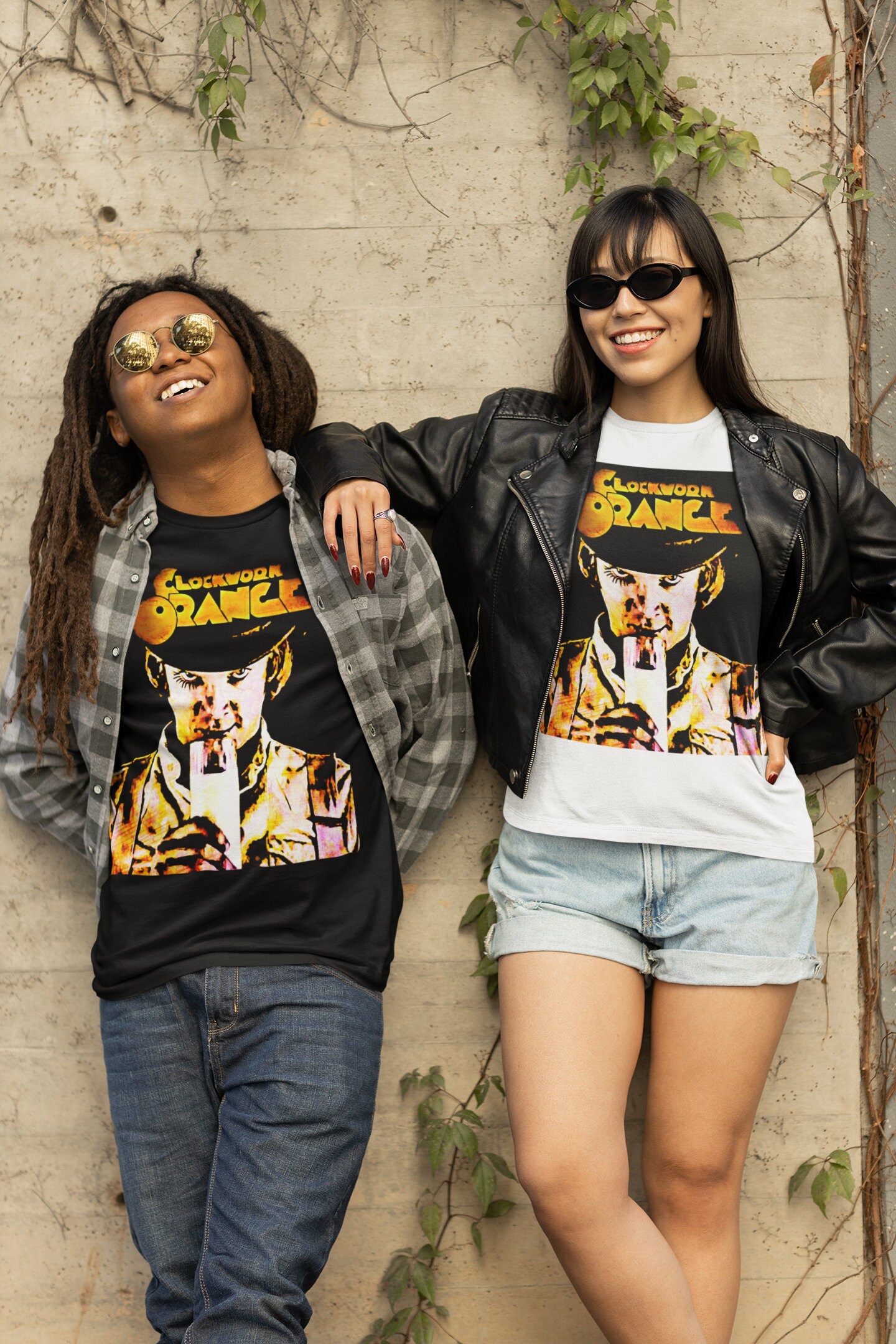 Movie Poster A Clockwork Orange Soft Halloween Unisex T-Shirt Movie Poster A Clockwork Orange Soft Halloween Unisex T-Shirt