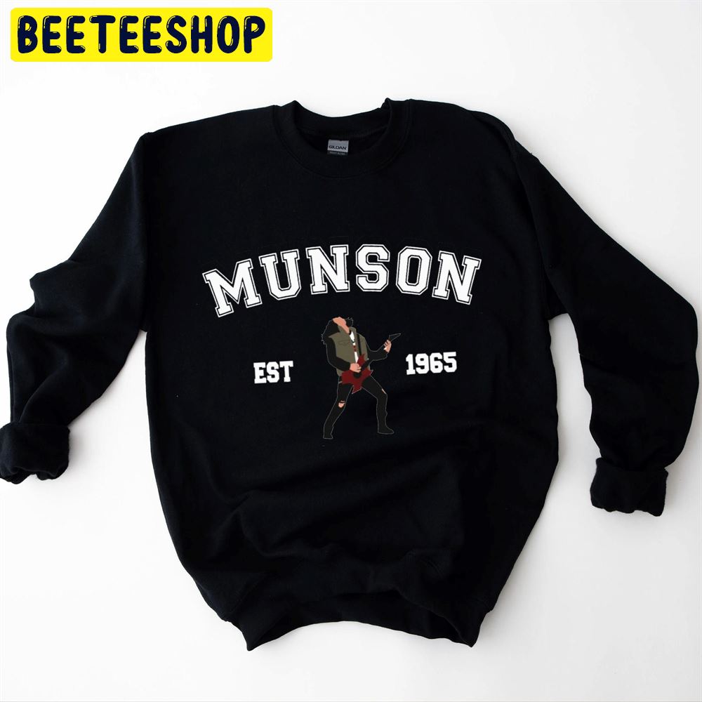 Munson Est 1965 Stranger Things 4 Unisex T-Shirt Munson Est 1965 Stranger Things 4 Unisex T-Shirt