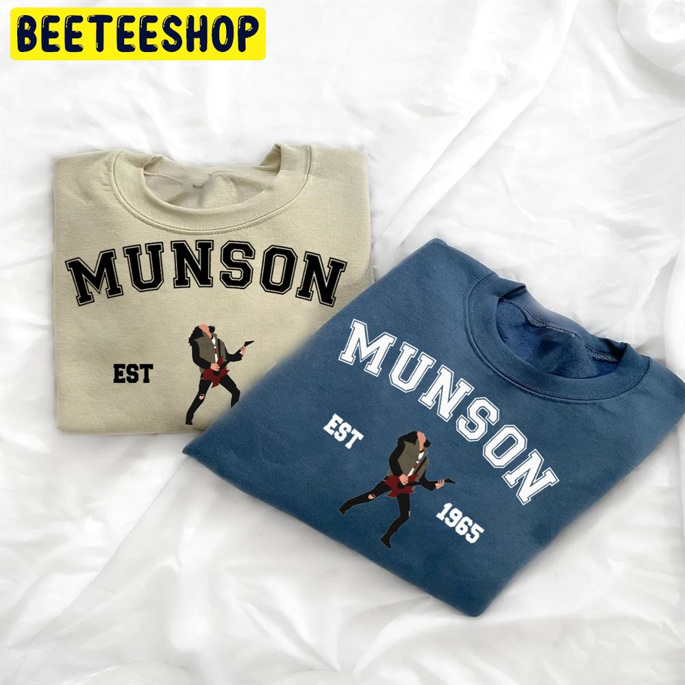 Munson Est 1965 Stranger Things 4 Unisex T-Shirt Munson Est 1965 Stranger Things 4 Unisex T-Shirt