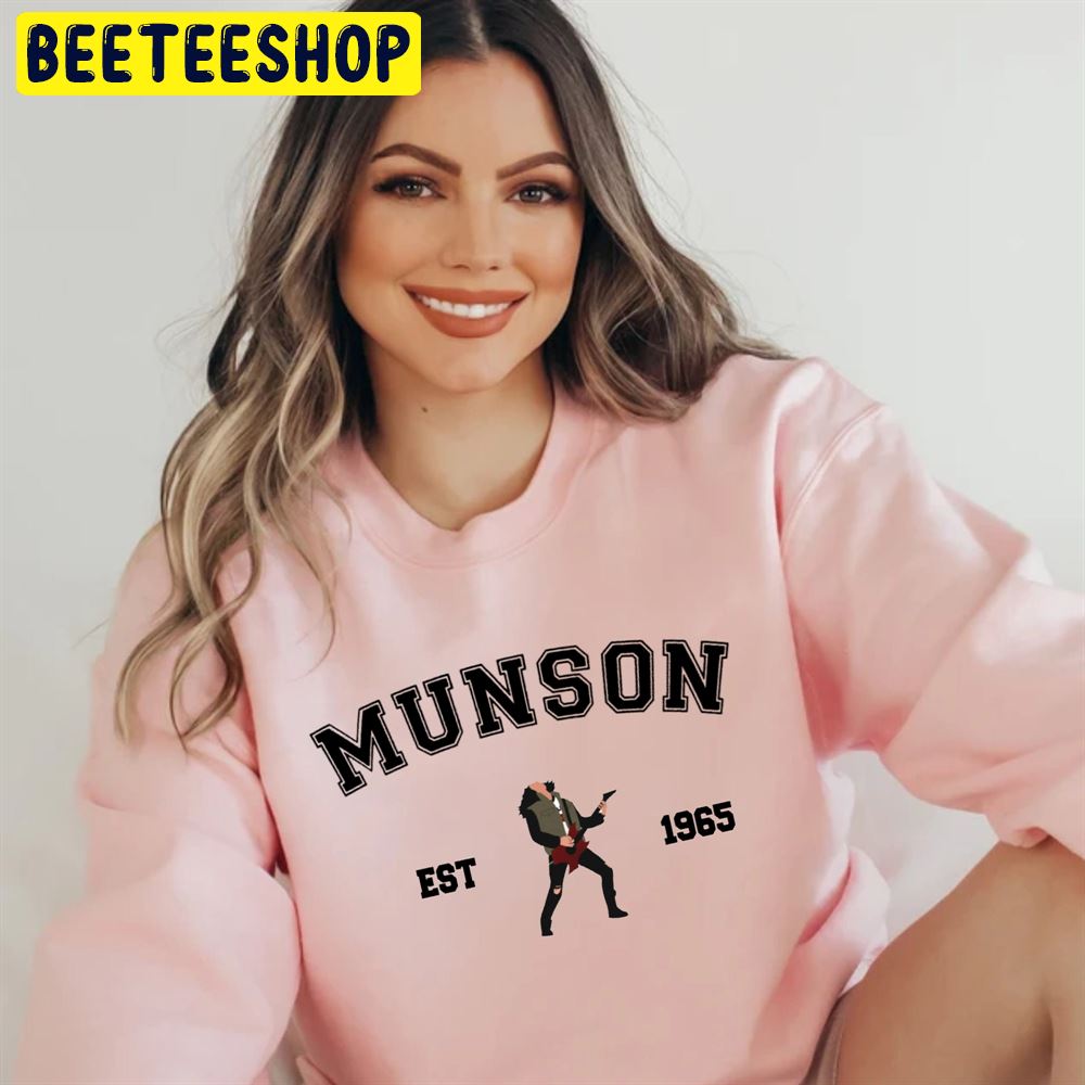Munson Est 1965 Stranger Things 4 Unisex T-Shirt Munson Est 1965 Stranger Things 4 Unisex T-Shirt