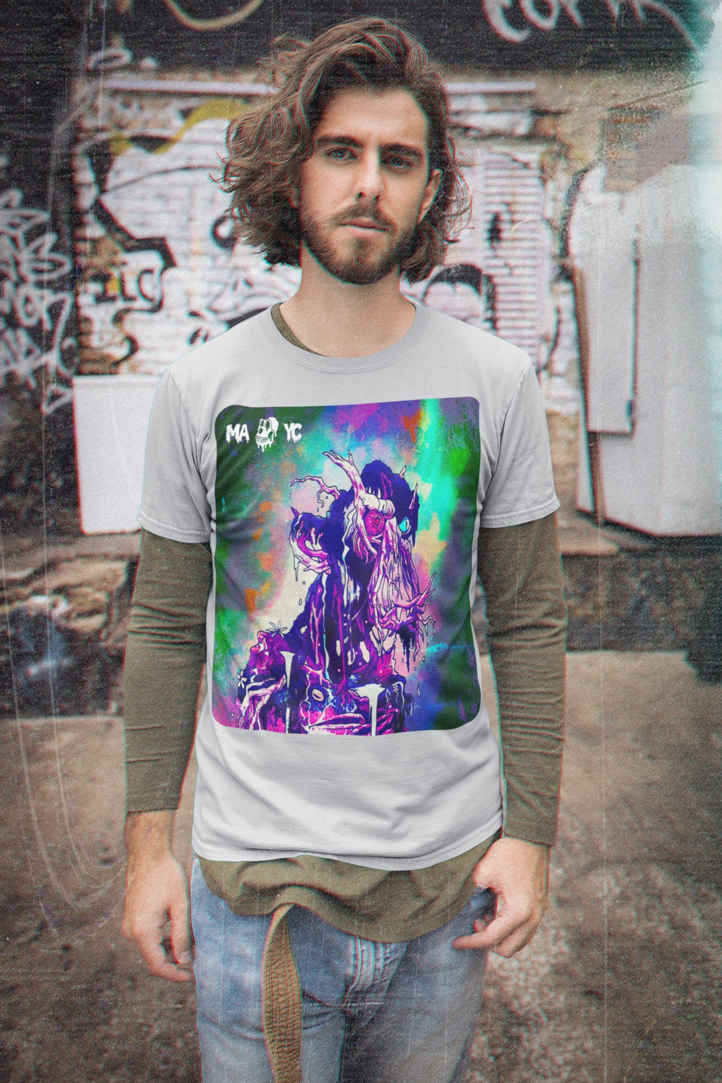 Mutant Ape Inspired Halloween Unisex T-Shirt Mutant Ape Inspired Halloween Unisex T-Shirt