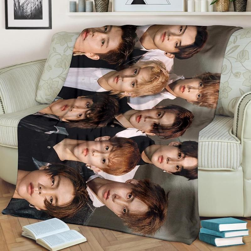 Nct 127 Fleece Blanket Throw Blanket Gift 4 Nct 127 Fleece Blanket Throw Blanket Gift 4