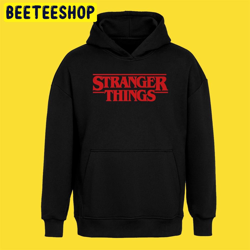Netflix Stranger Things Simple Red Logo Unisex T-Shirt Netflix Stranger Things Simple Red Logo Unisex T-Shirt