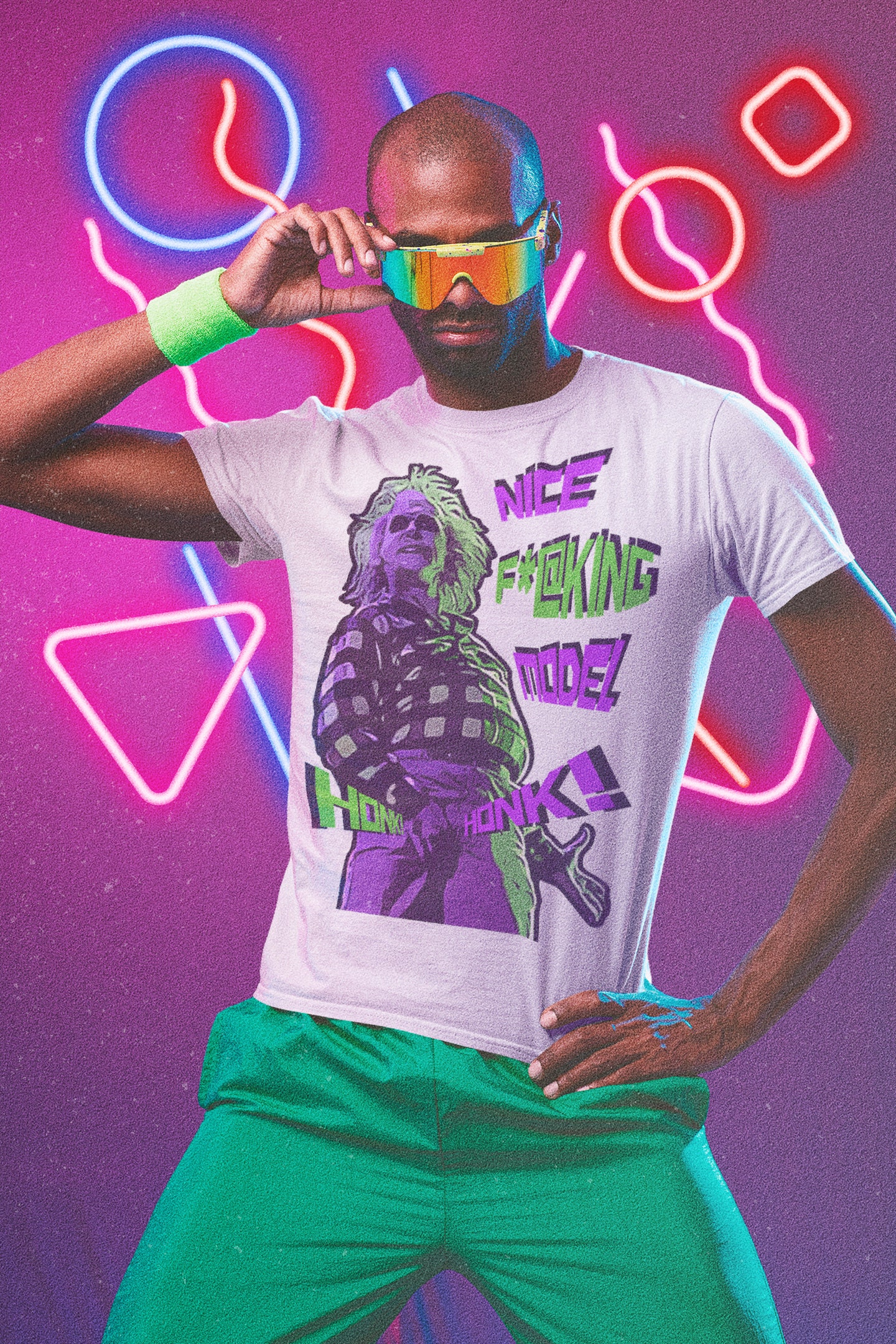 Nice Fucking Model Honk Honk Beetlejuice Movie Halloween Unisex T-Shirt Nice Fucking Model Honk Honk Beetlejuice Movie Halloween Unisex T-Shirt