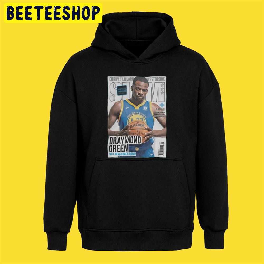 Official Slam Draymond Green Will Never Back Down 2022 Unisex T-Shirt Official Slam Draymond Green Will Never Back Down 2022 Unisex T-Shirt