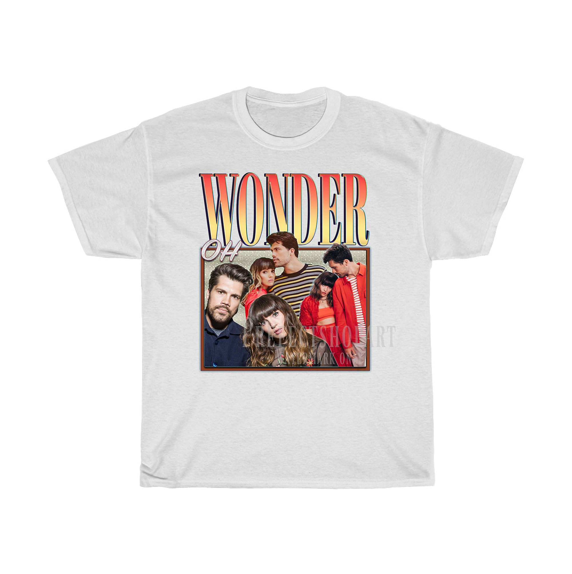 Oh Wonder Retro Vintage Art Unisex T-Shirt Oh Wonder Retro Vintage Art Unisex T-Shirt