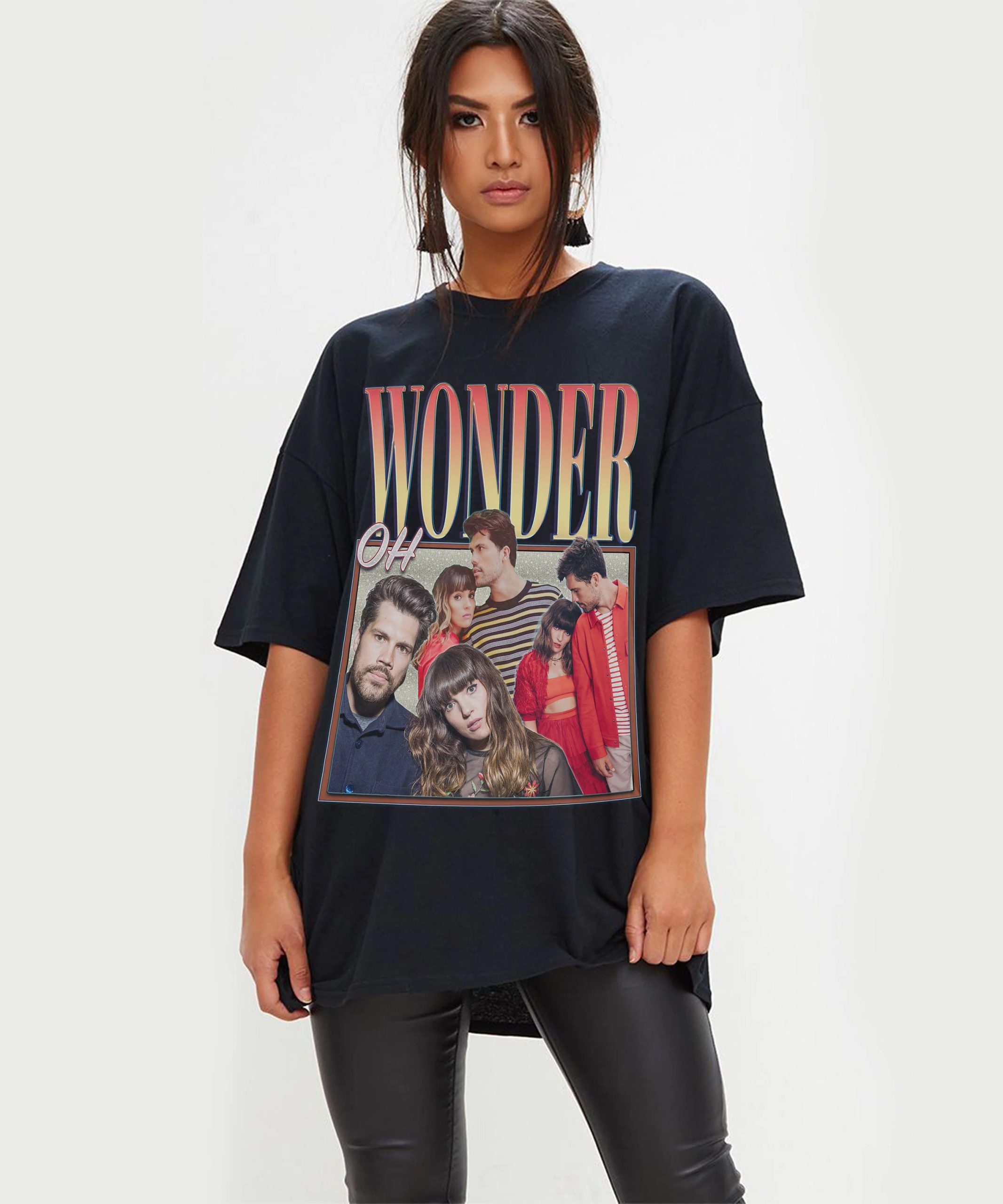 Oh Wonder Retro Vintage Art Unisex T-Shirt Oh Wonder Retro Vintage Art Unisex T-Shirt