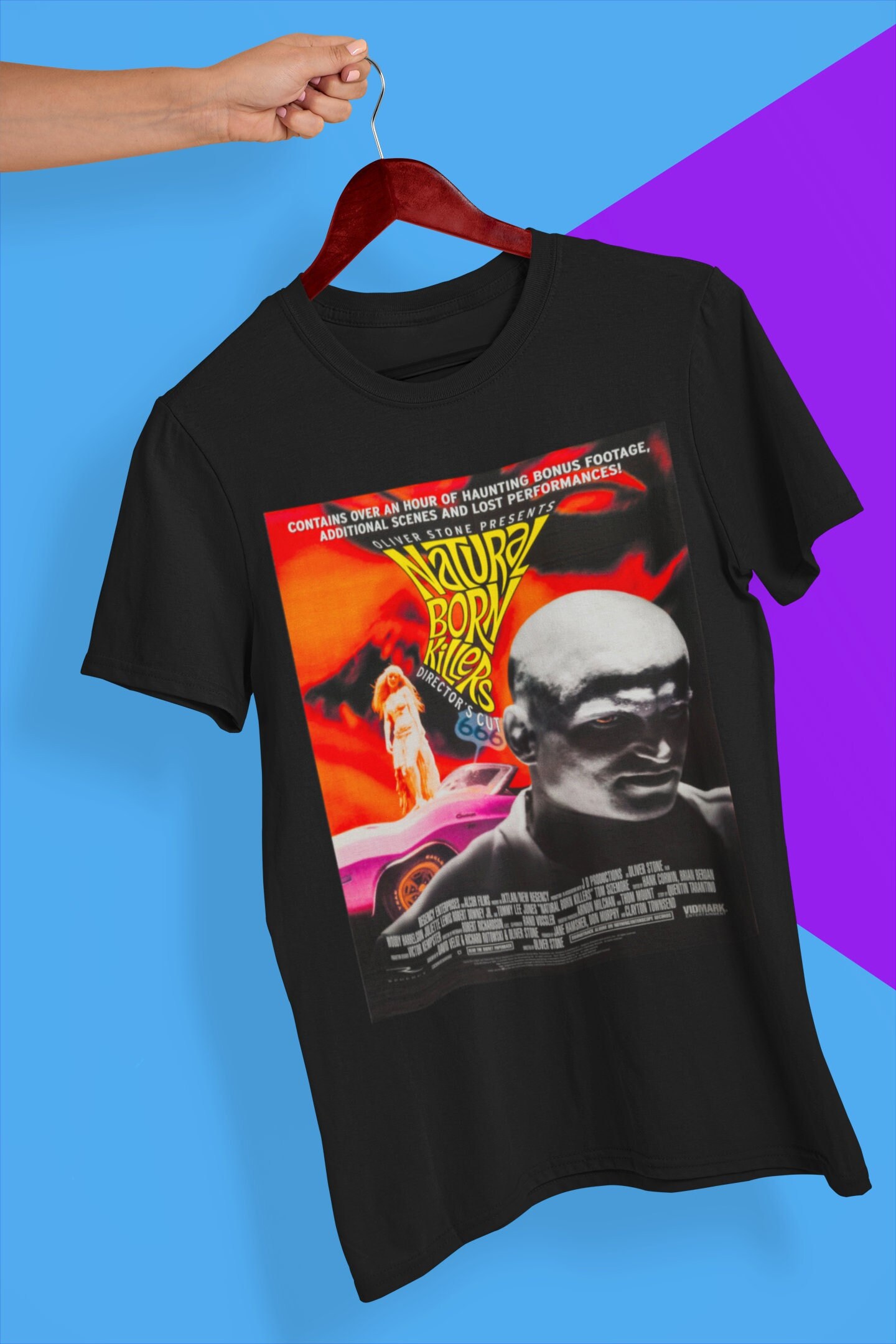 Oliver Stone Presents Natural Born Killers Halloween Unisex T-Shirt Oliver Stone Presents Natural Born Killers Halloween Unisex T-Shirt