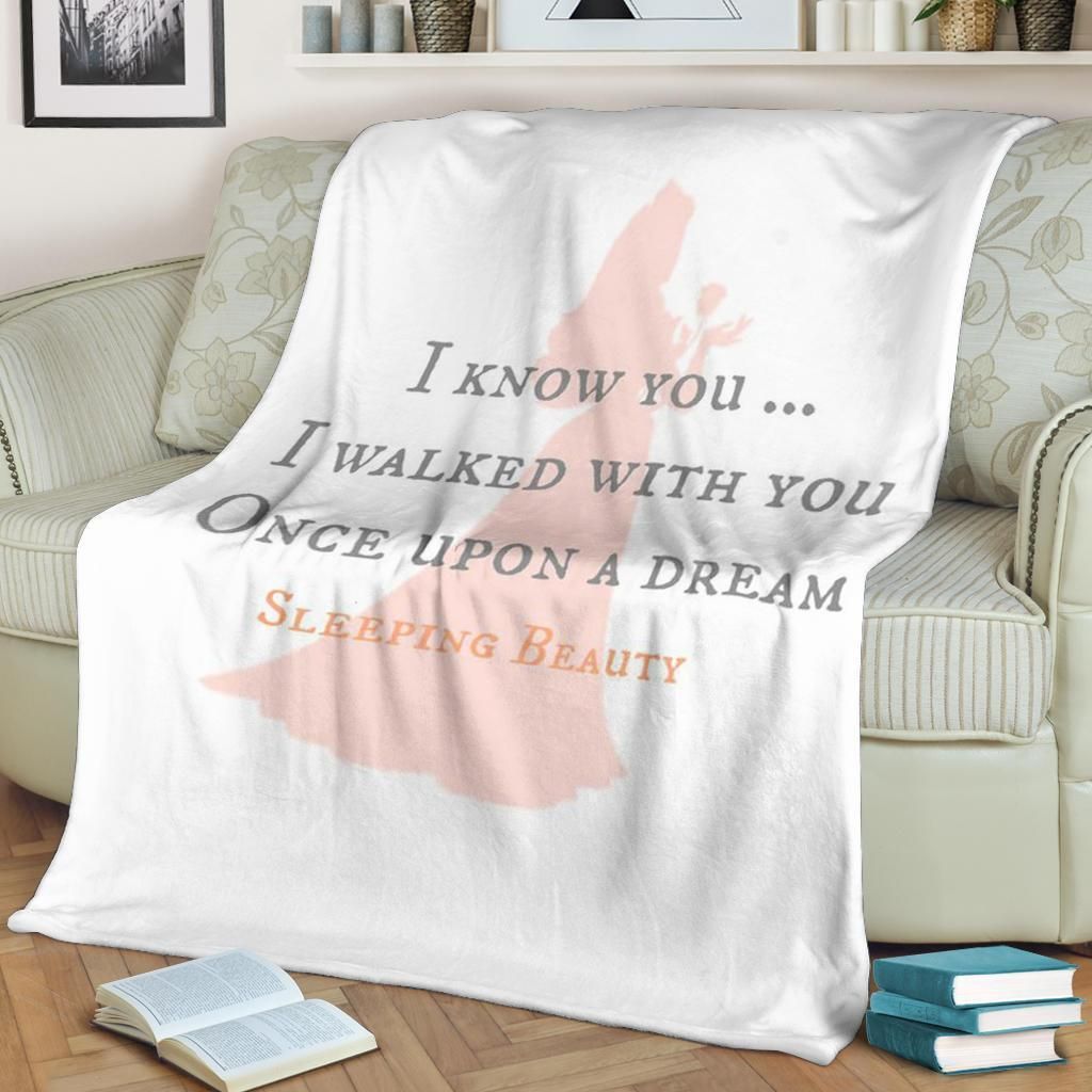 Once Upon A Dream Sleeping Beauty Disney Best Seller Fleece Blanket Throw Blanket Gift Once Upon A Dream Sleeping Beauty Disney Best Seller Fleece Blanket Throw Blanket Gift