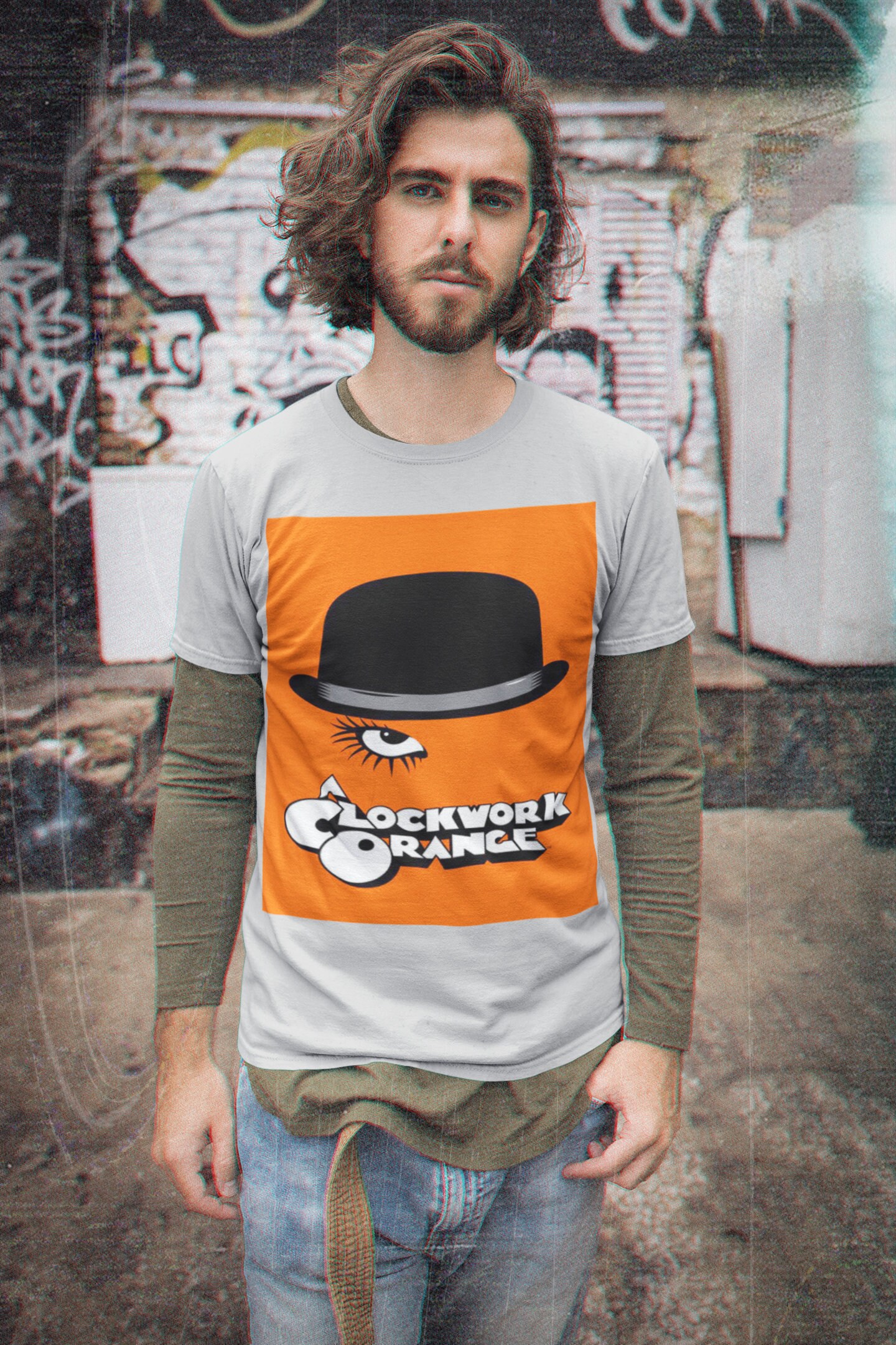 Orange Style A Clockwork Orange Soft Halloween Unisex T-Shirt Orange Style A Clockwork Orange Soft Halloween Unisex T-Shirt
