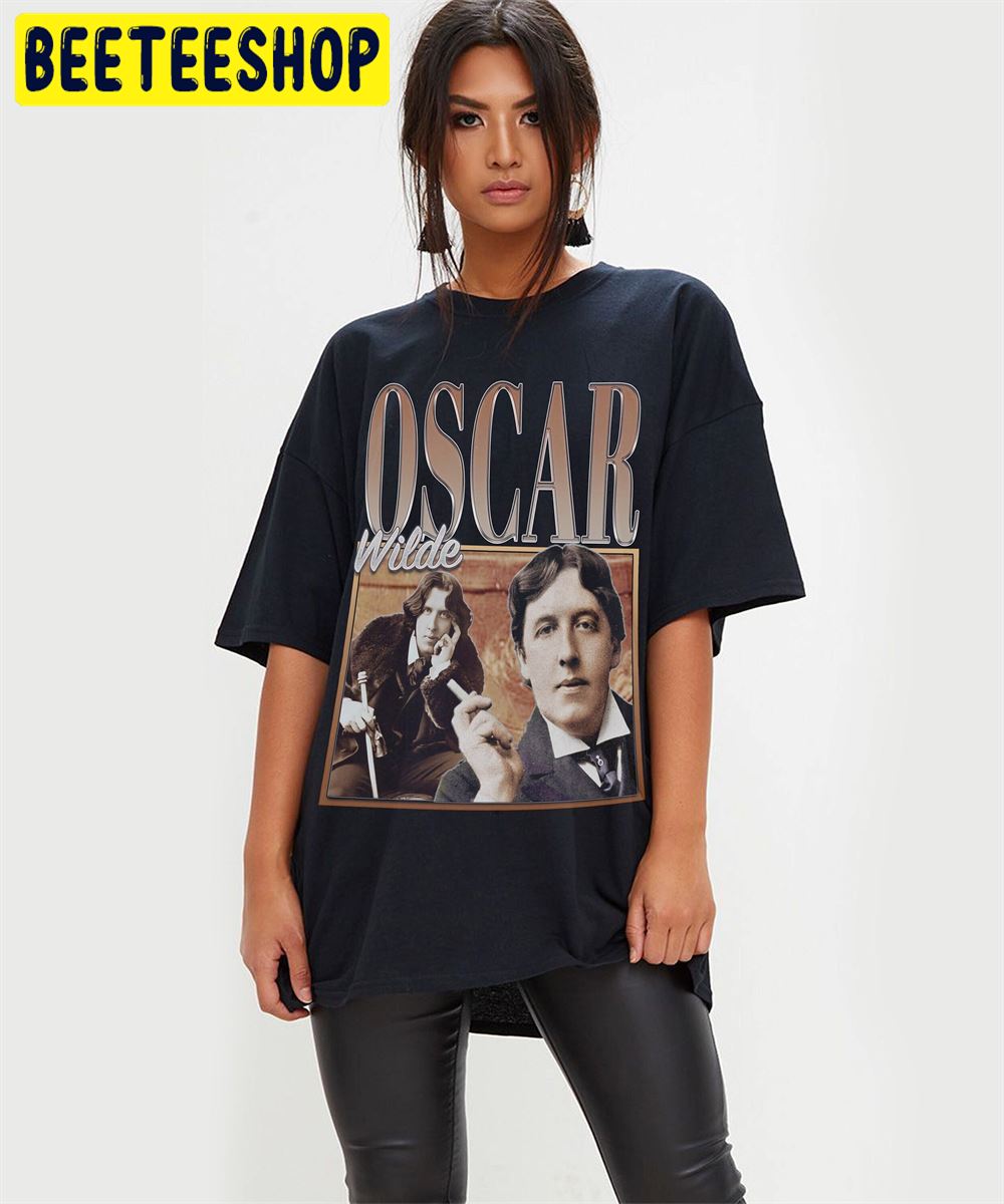 Oscar Wilde Retro Vintage Art Unisex T-Shirt Oscar Wilde Retro Vintage Art Unisex T-Shirt