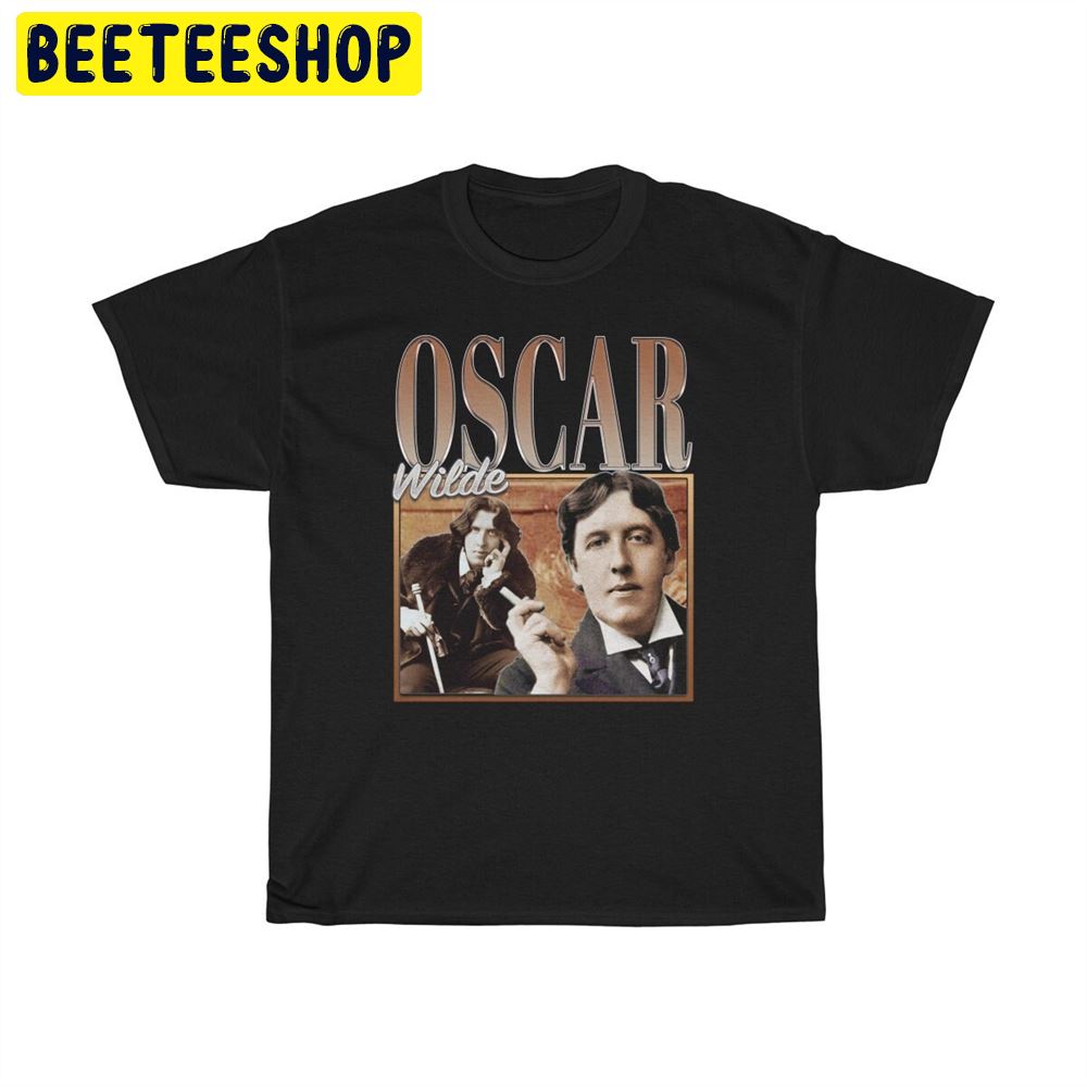 Oscar Wilde Retro Vintage Art Unisex T-Shirt Oscar Wilde Retro Vintage Art Unisex T-Shirt