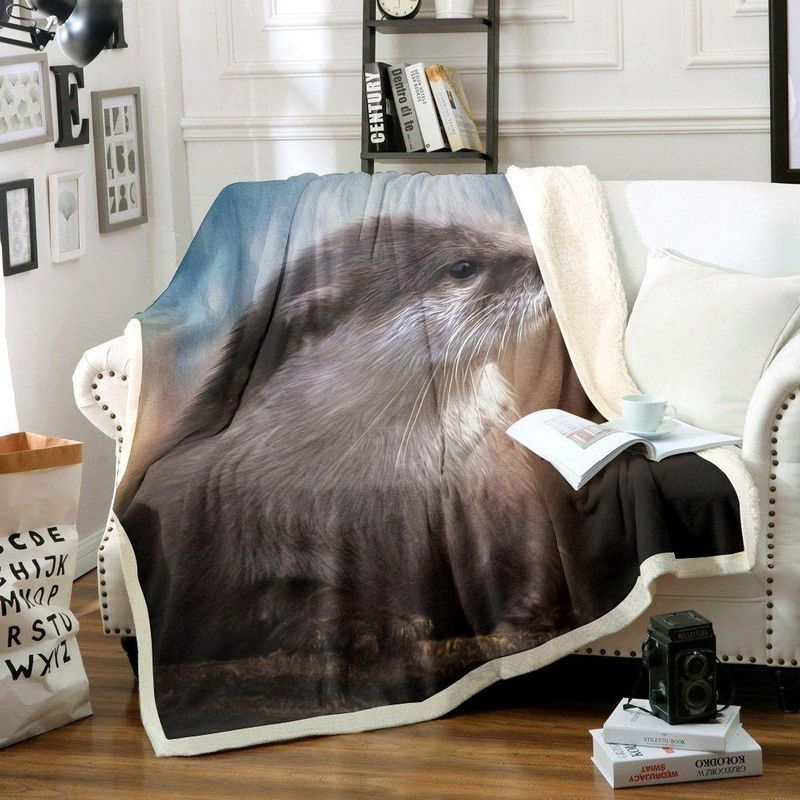 Otter Lover Premium Comfy Sofa Throw Blanket Otter Lover Premium Comfy Sofa Throw Blanket
