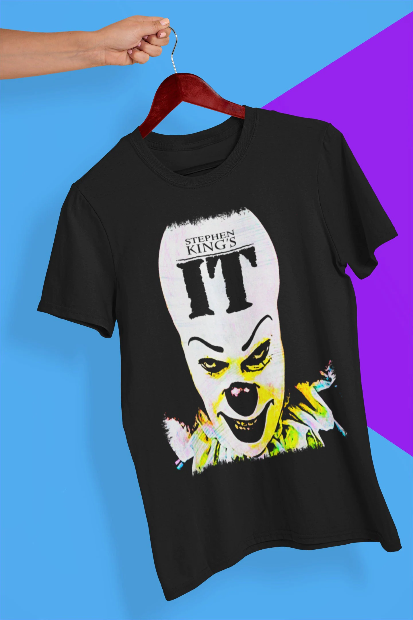Pennywise Stephen King's It Movie Halloween Unisex T-Shirt Pennywise Stephen King's It Movie Halloween Unisex T-Shirt