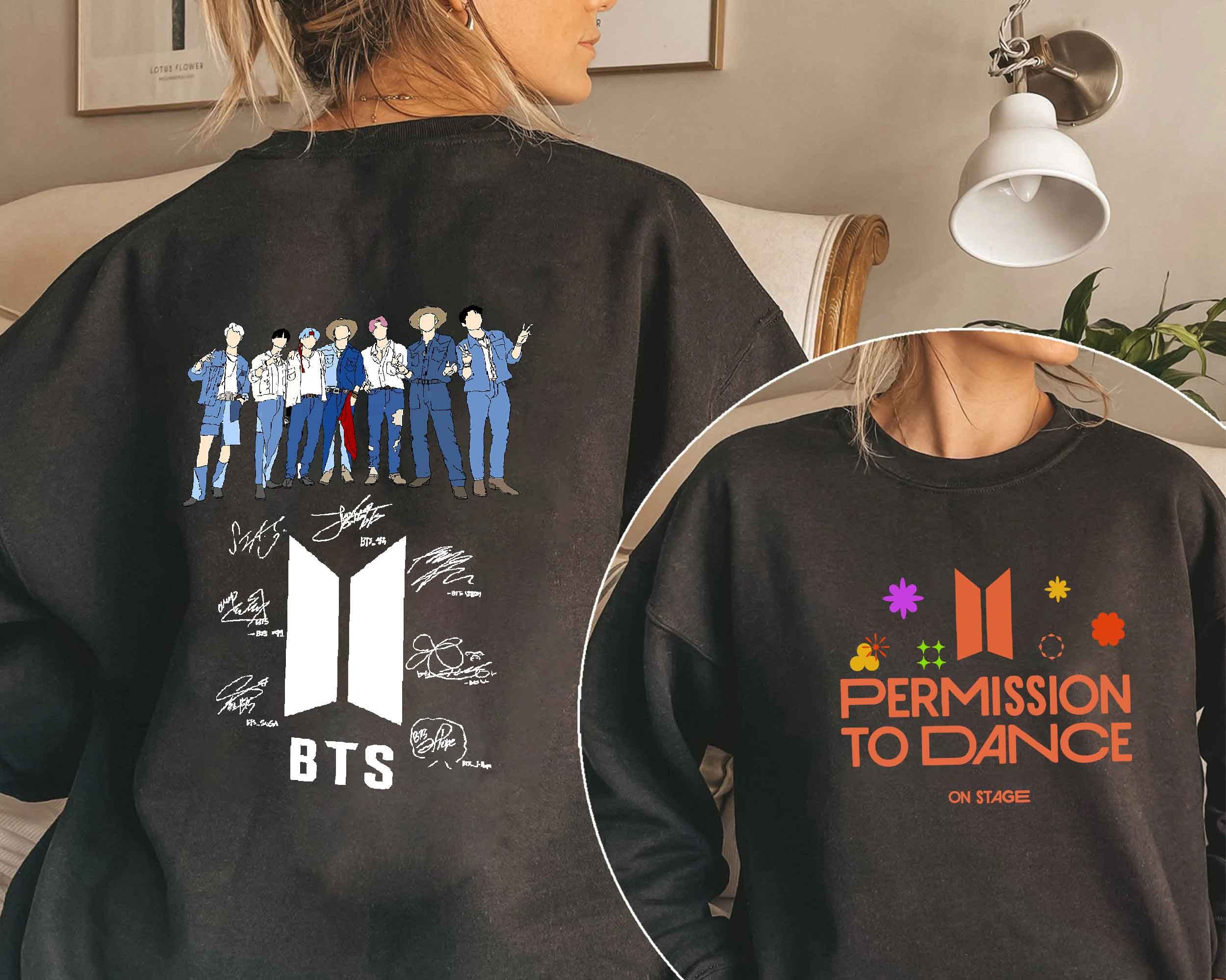 Permission To Dance On Stage Las Vegas Bts 2022 Online Concert Unisex Sweatshirt Permission To Dance On Stage Las Vegas Bts 2022 Online Concert Unisex Sweatshirt