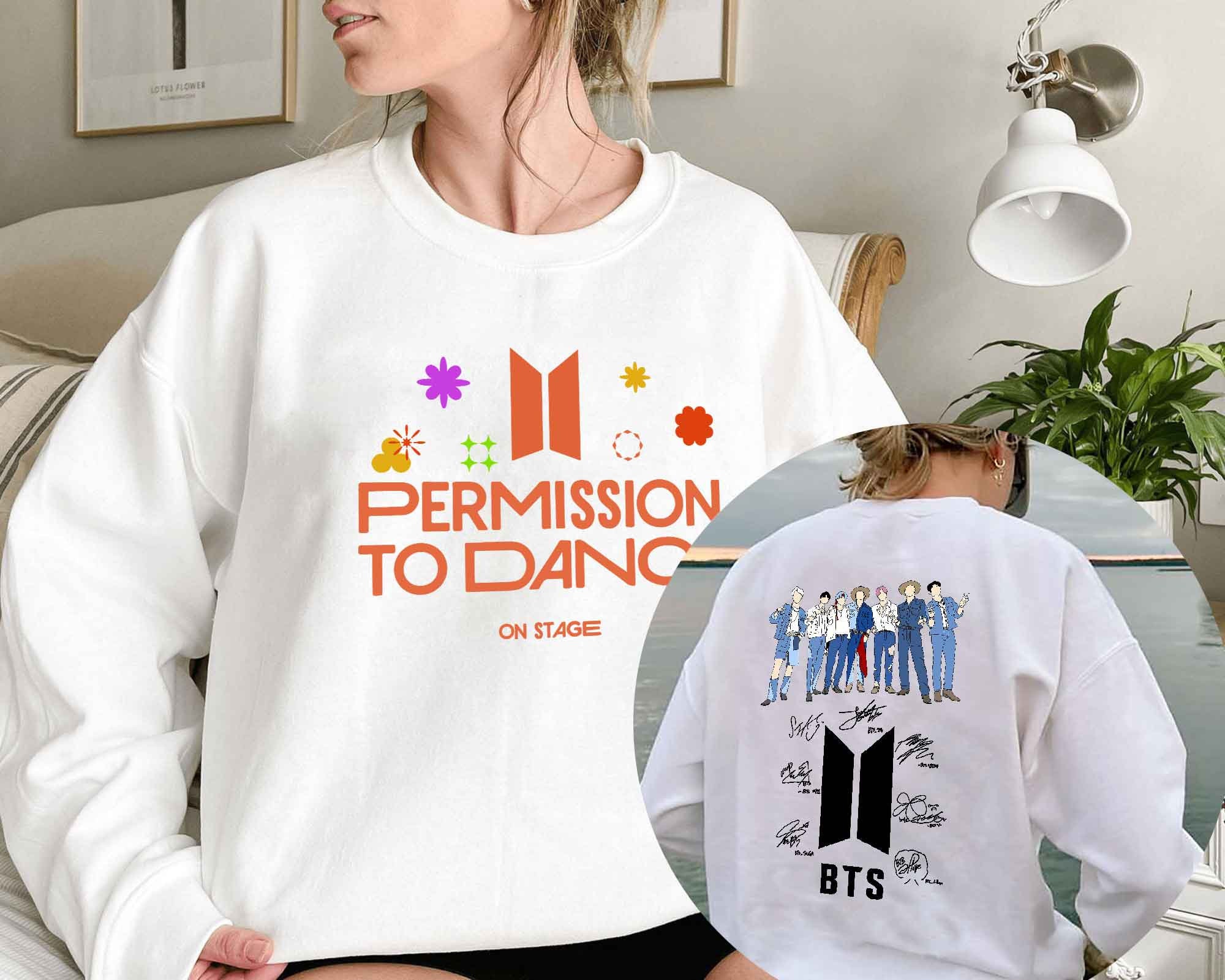 Permission To Dance On Stage Las Vegas Bts 2022 Online Concert Unisex Sweatshirt Permission To Dance On Stage Las Vegas Bts 2022 Online Concert Unisex Sweatshirt