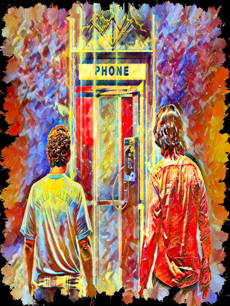 Phone Bill And Ted's Excellent Adventure Halloween Unisex T-Shirt Phone Bill And Ted's Excellent Adventure Halloween Unisex T-Shirt