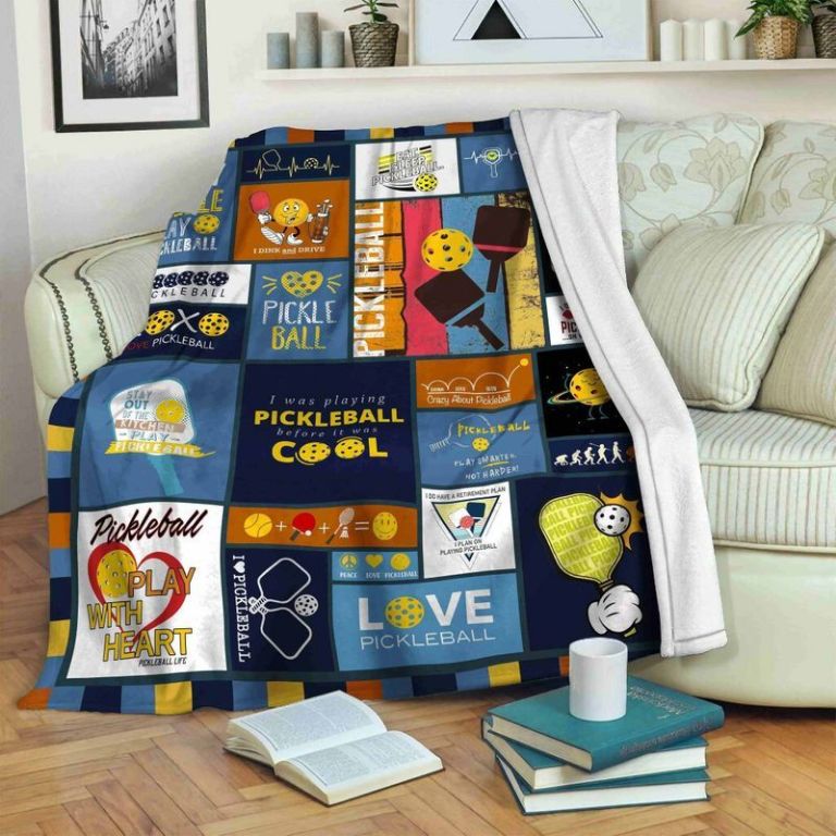 Pickleball I Was Playing Pickleball Before It Was Cool Premium Comfy Sofa Throw Blanket Pickleball I Was Playing Pickleball Before It Was Cool Premium Comfy Sofa Throw Blanket