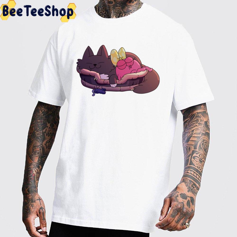 Polly And Domino Amphibia Sleeping Unisex T-Shirt Polly And Domino Amphibia Sleeping Unisex T-Shirt