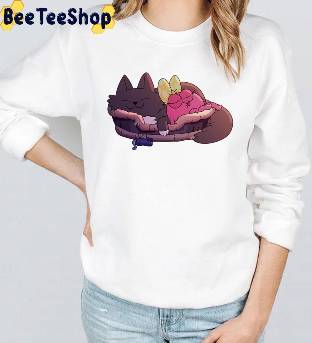 Polly And Domino Amphibia Sleeping Unisex T-Shirt Polly And Domino Amphibia Sleeping Unisex T-Shirt