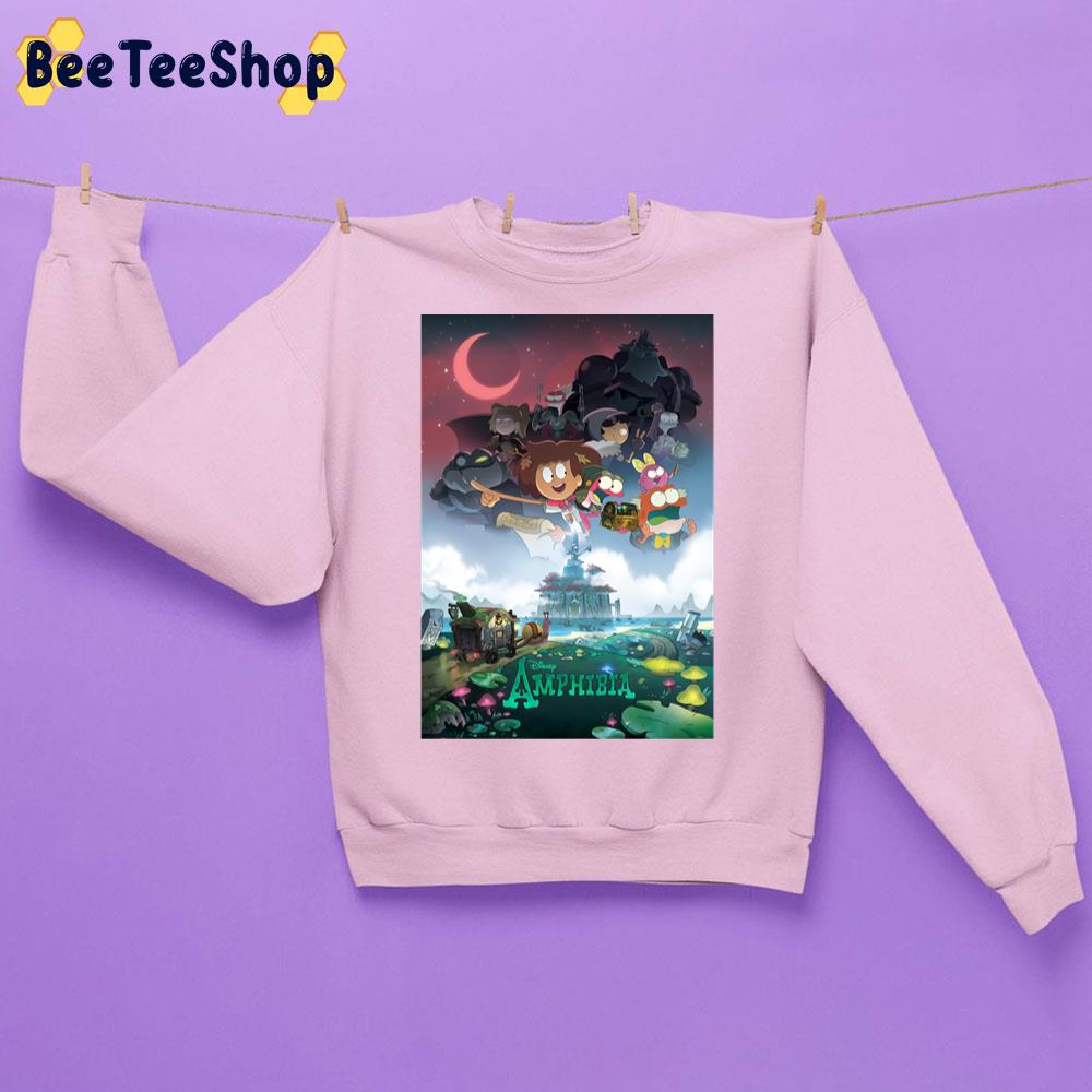 Poster Amphibia Disney Unisex Sweatshirt Poster Amphibia Disney Unisex Sweatshirt