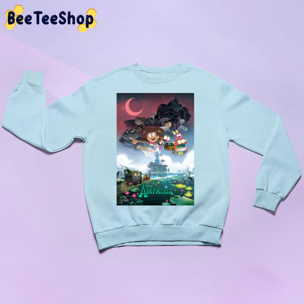 Poster Amphibia Disney Unisex Sweatshirt Poster Amphibia Disney Unisex Sweatshirt