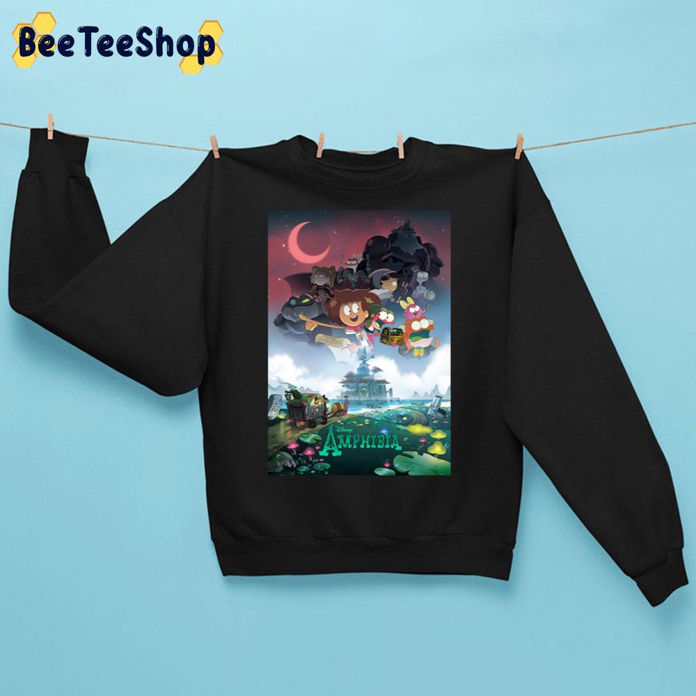 Poster Amphibia Disney Unisex Sweatshirt Poster Amphibia Disney Unisex Sweatshirt
