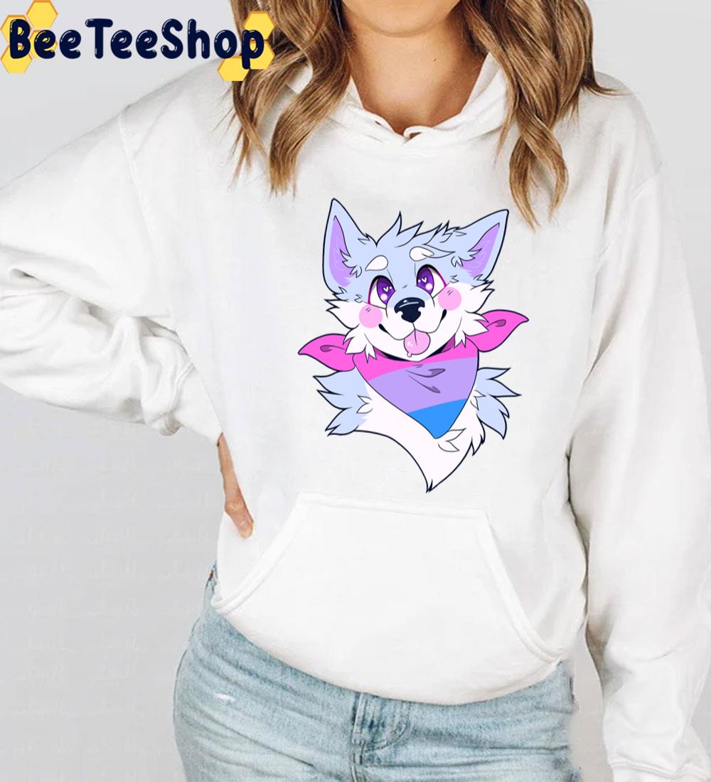 Pride Dog Pride Pack Bisexual Nonbinary Pride Unisex T-Shirt Pride Dog Pride Pack Bisexual Nonbinary Pride Unisex T-Shirt