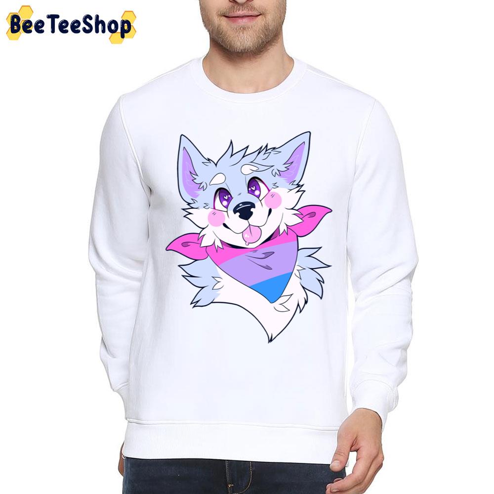 Pride Dog Pride Pack Bisexual Nonbinary Pride Unisex T-Shirt Pride Dog Pride Pack Bisexual Nonbinary Pride Unisex T-Shirt