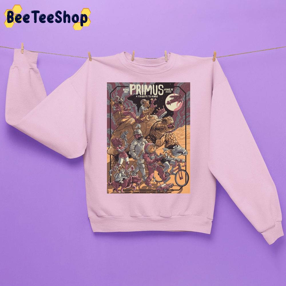 Primus A Tribute To Kings 2022 Unisex Sweatshirt Primus A Tribute To Kings 2022 Unisex Sweatshirt