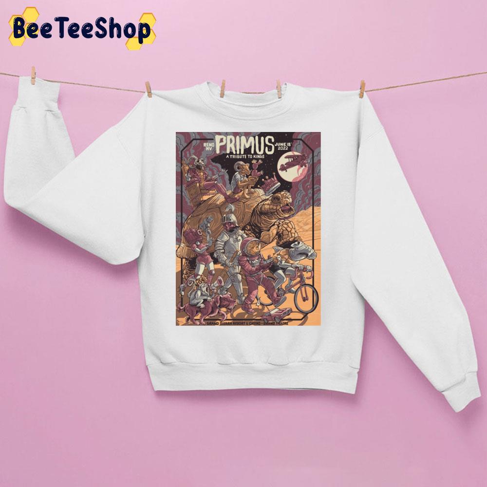 Primus A Tribute To Kings 2022 Unisex Sweatshirt Primus A Tribute To Kings 2022 Unisex Sweatshirt