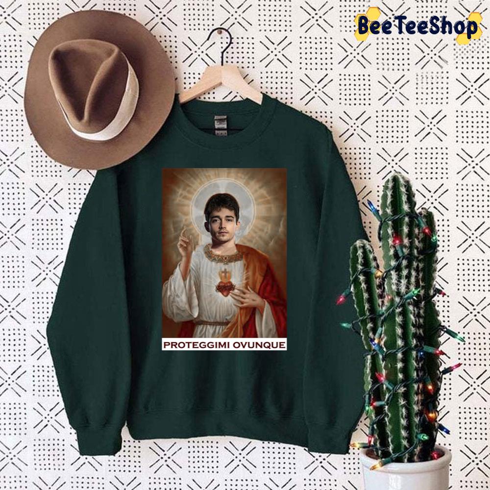 Proteggimi Ovunque San Charles Leclerc Unisex Sweatshirt Proteggimi Ovunque San Charles Leclerc Unisex Sweatshirt